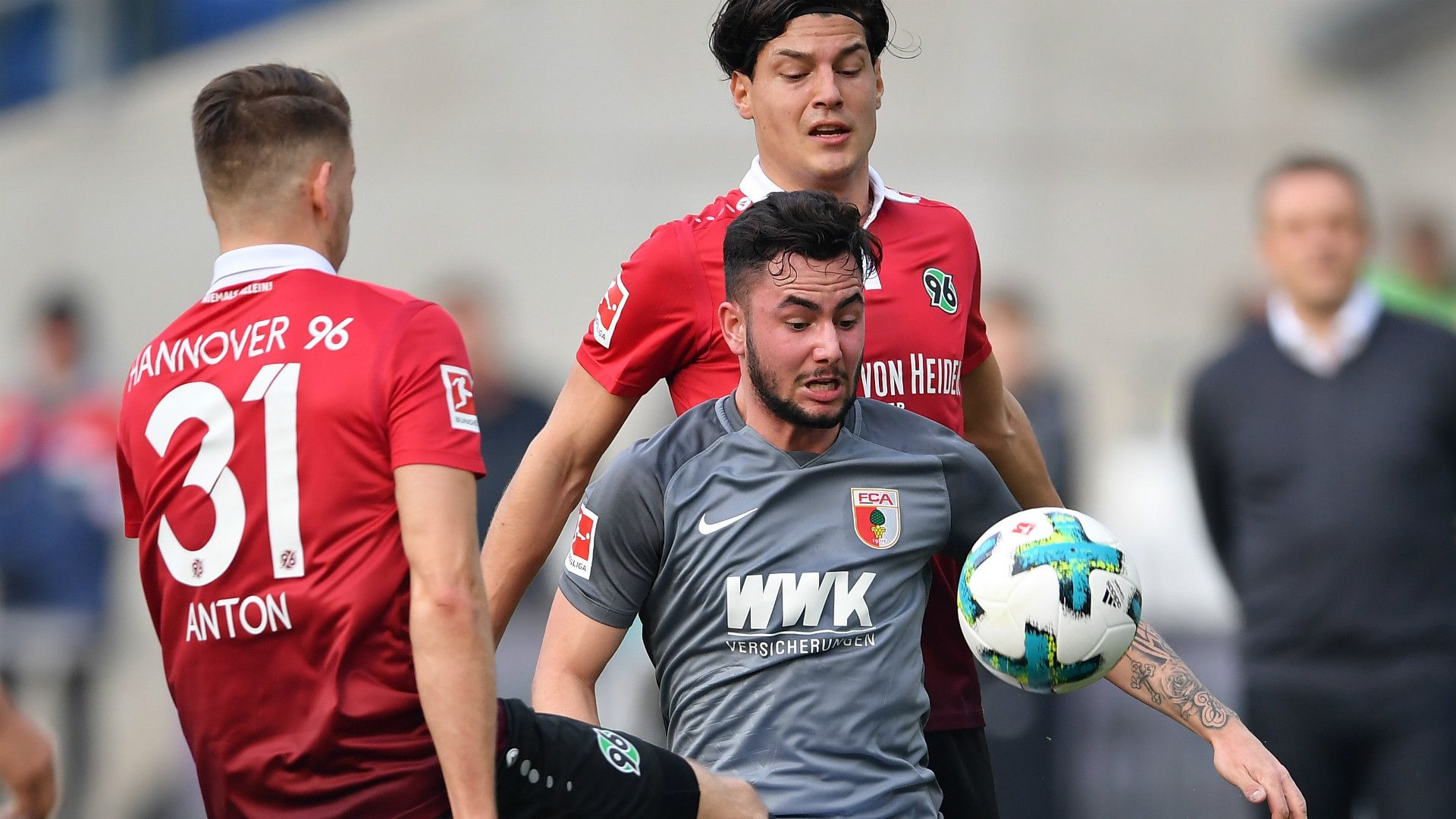 MARCO RICHTER AUGSBURG GERMAN BUNDESLIGA 10032018
