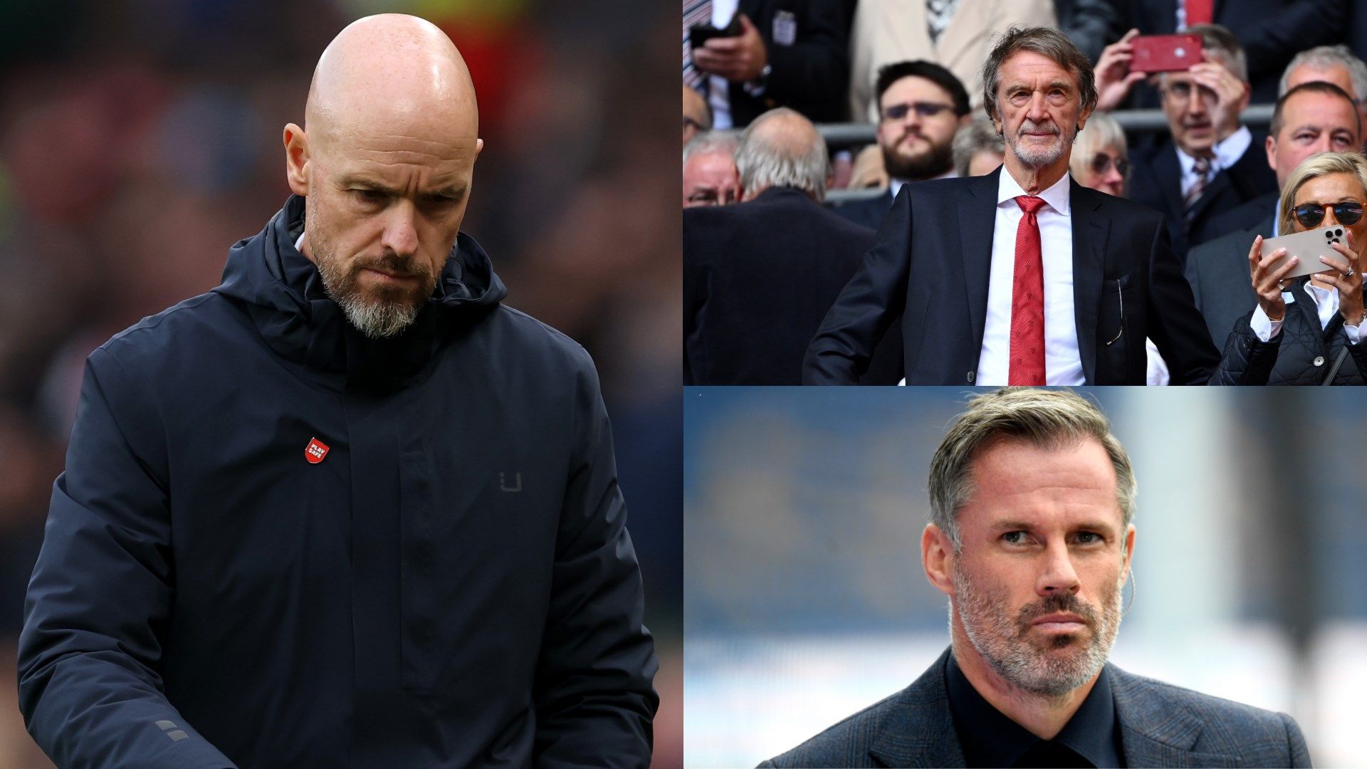 Erik Ten Hag Sir Jim Ratcliffe Jamie Carragher Man Utd