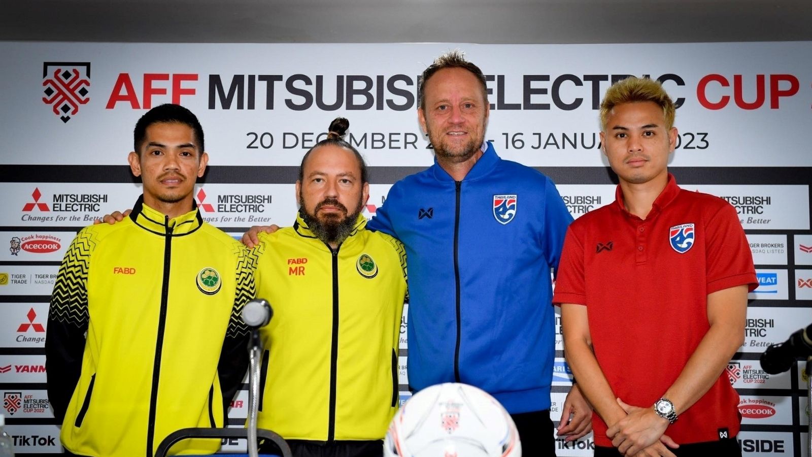 บรูไน ทีมชาติไทย