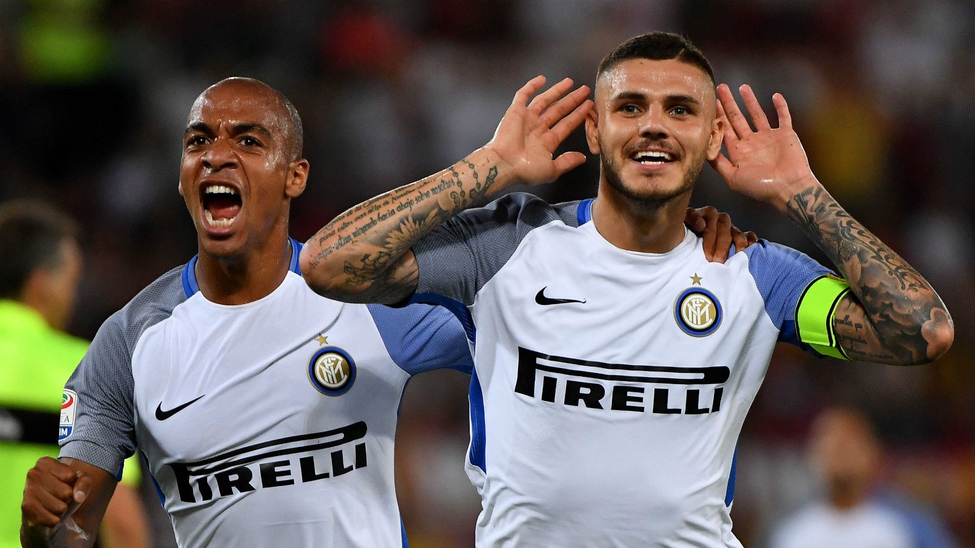 Joao Mario Mauro Icardi Roma Inter Serie A