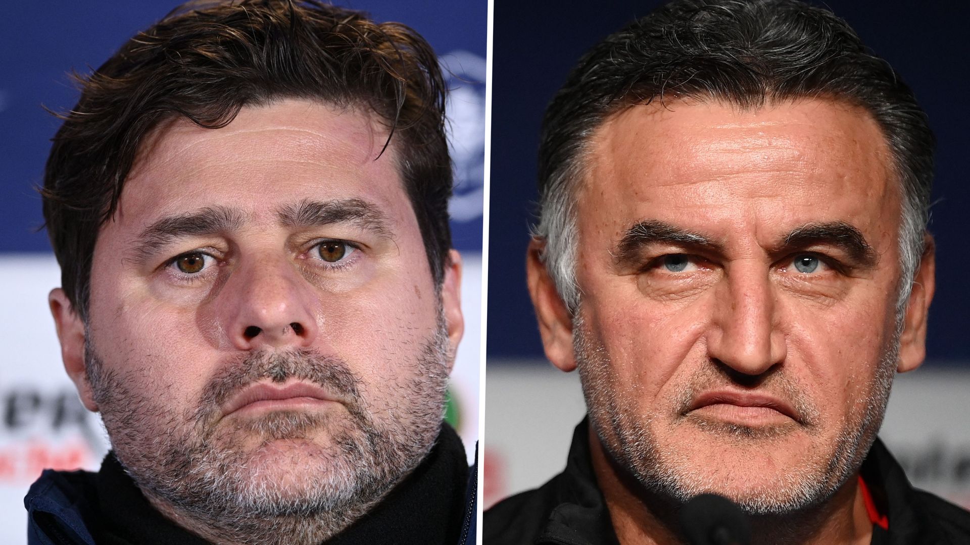 Mauricio Pochettino Christophe Galtier GFX