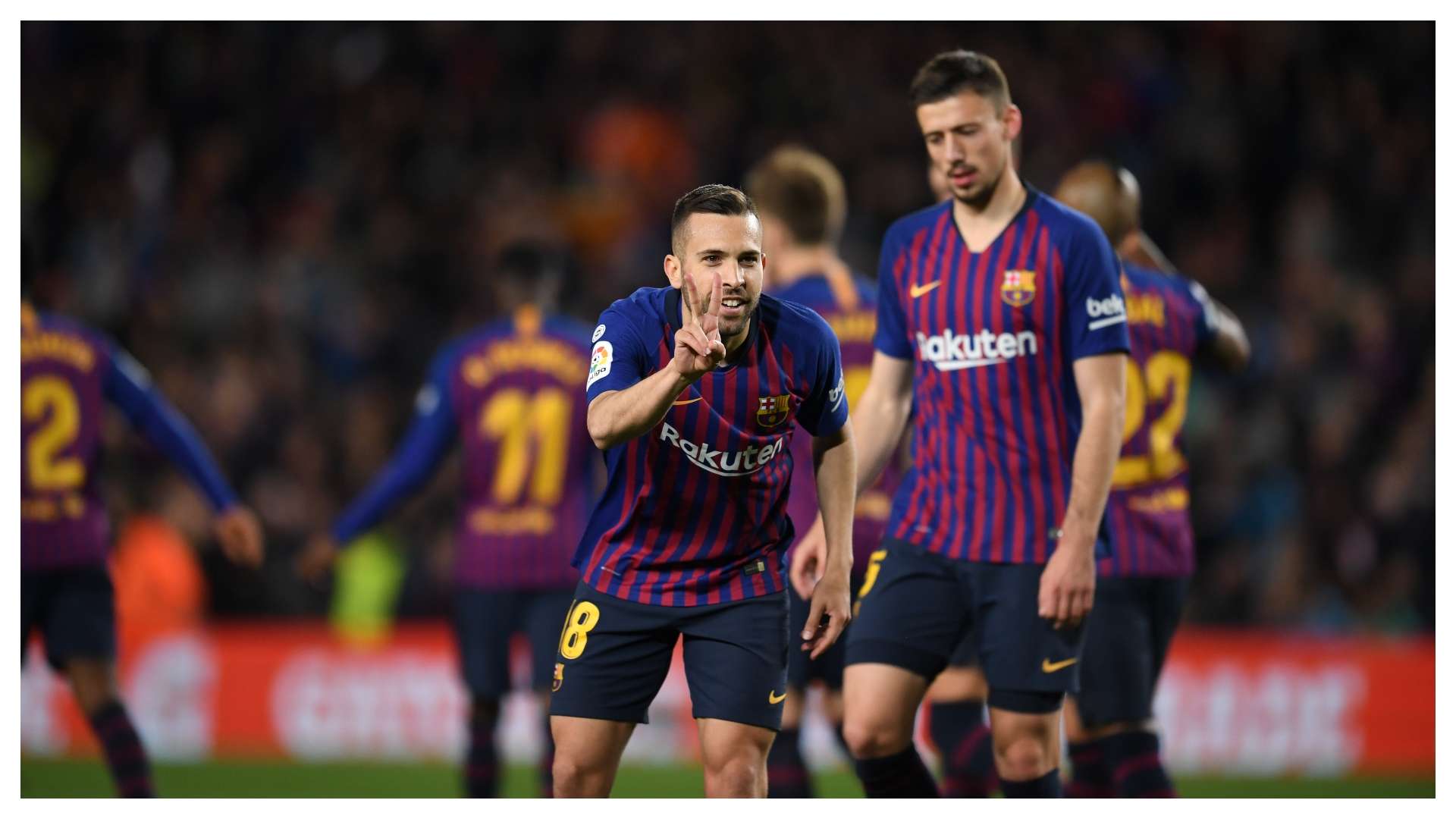 Jordi Alba Lenglet Barcelona Real Sociedad LaLiga