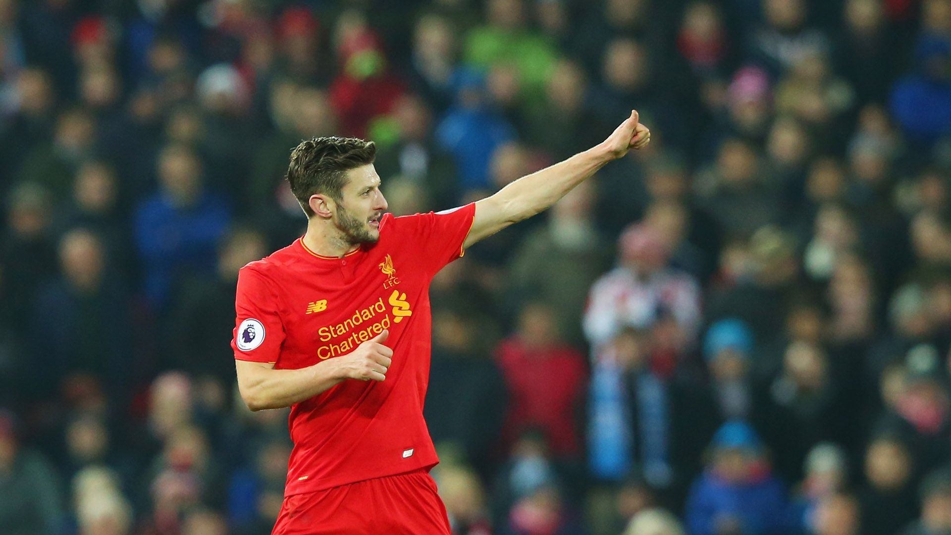Adam Lallana Liverpool Premier League