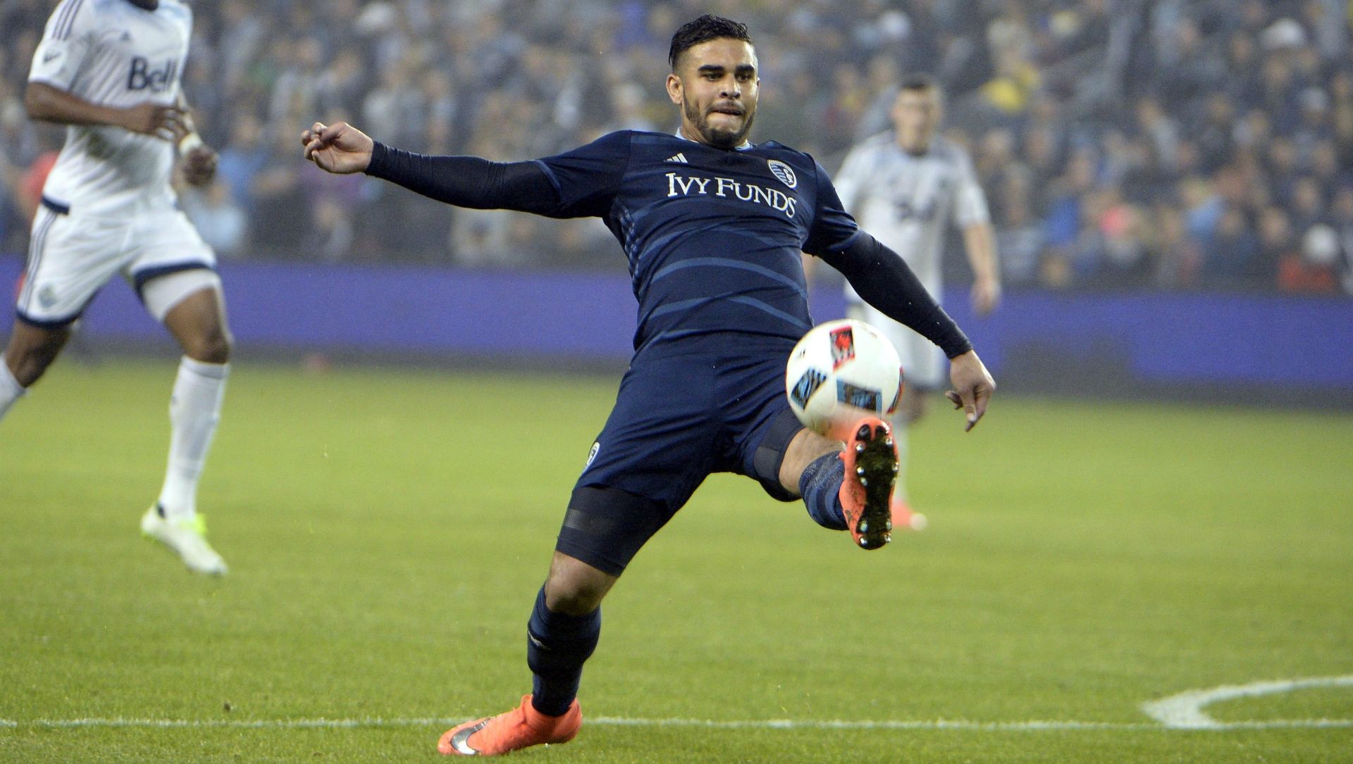 Dom Dwyer Sporting Kansas City Vancouver Whitecaps MLS 03122016