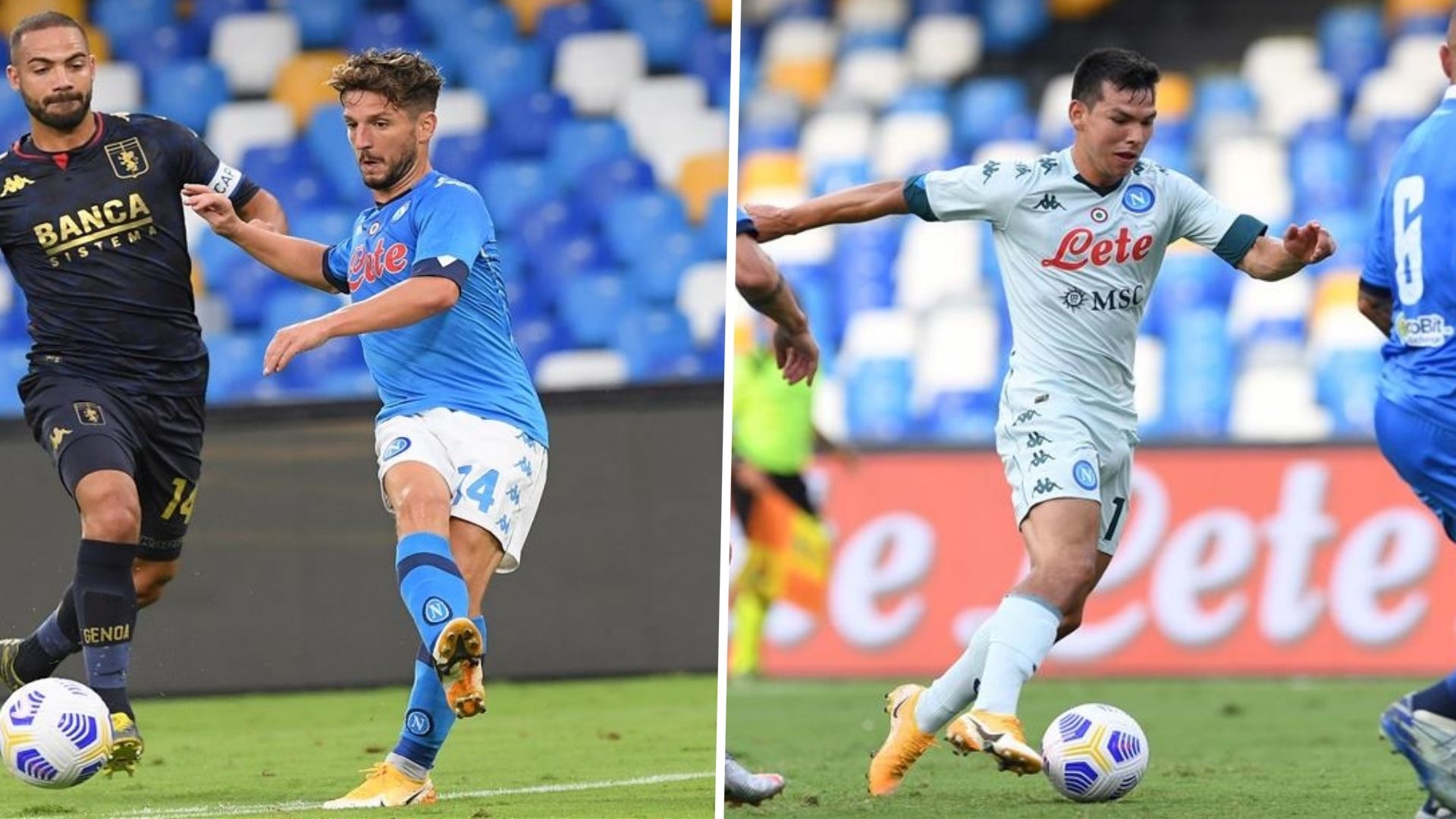 Mertens - Lozano Napoli