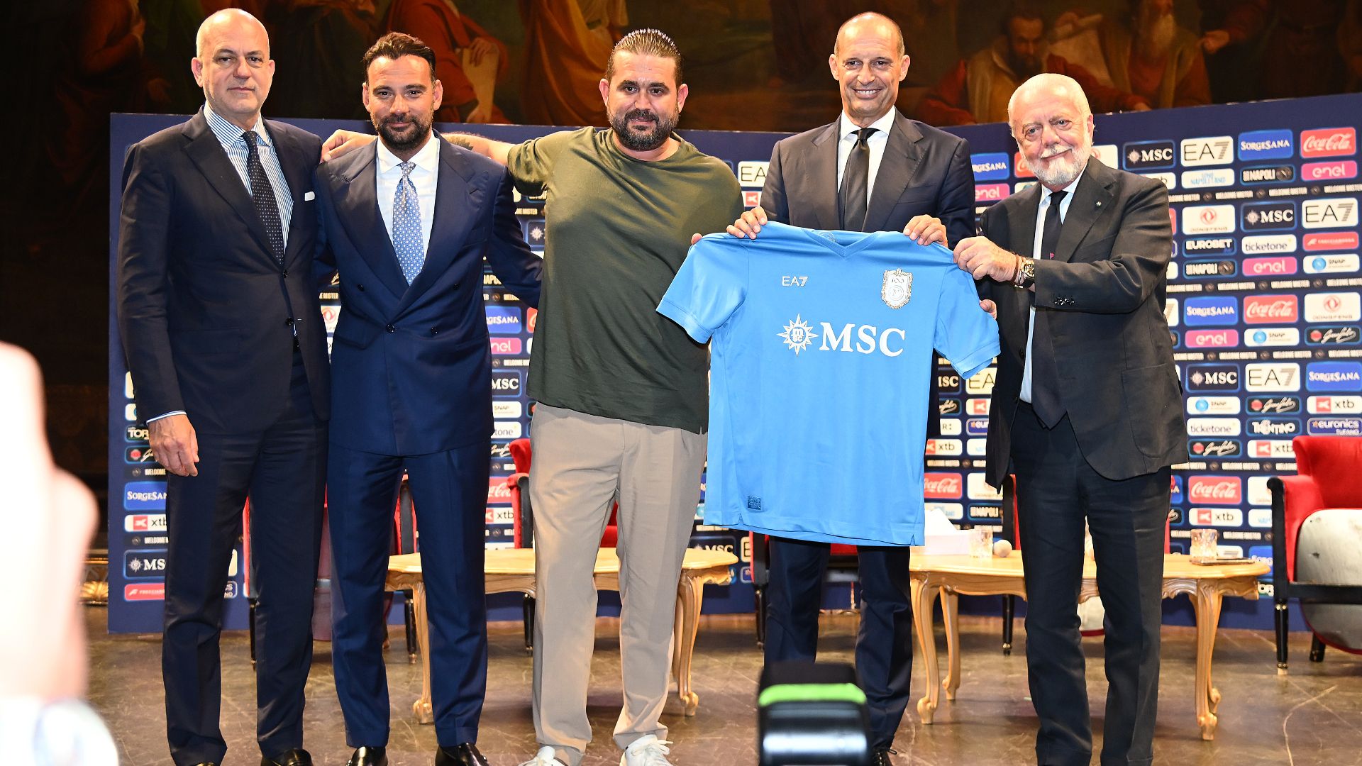 Allegri De Laurentiis Napoli