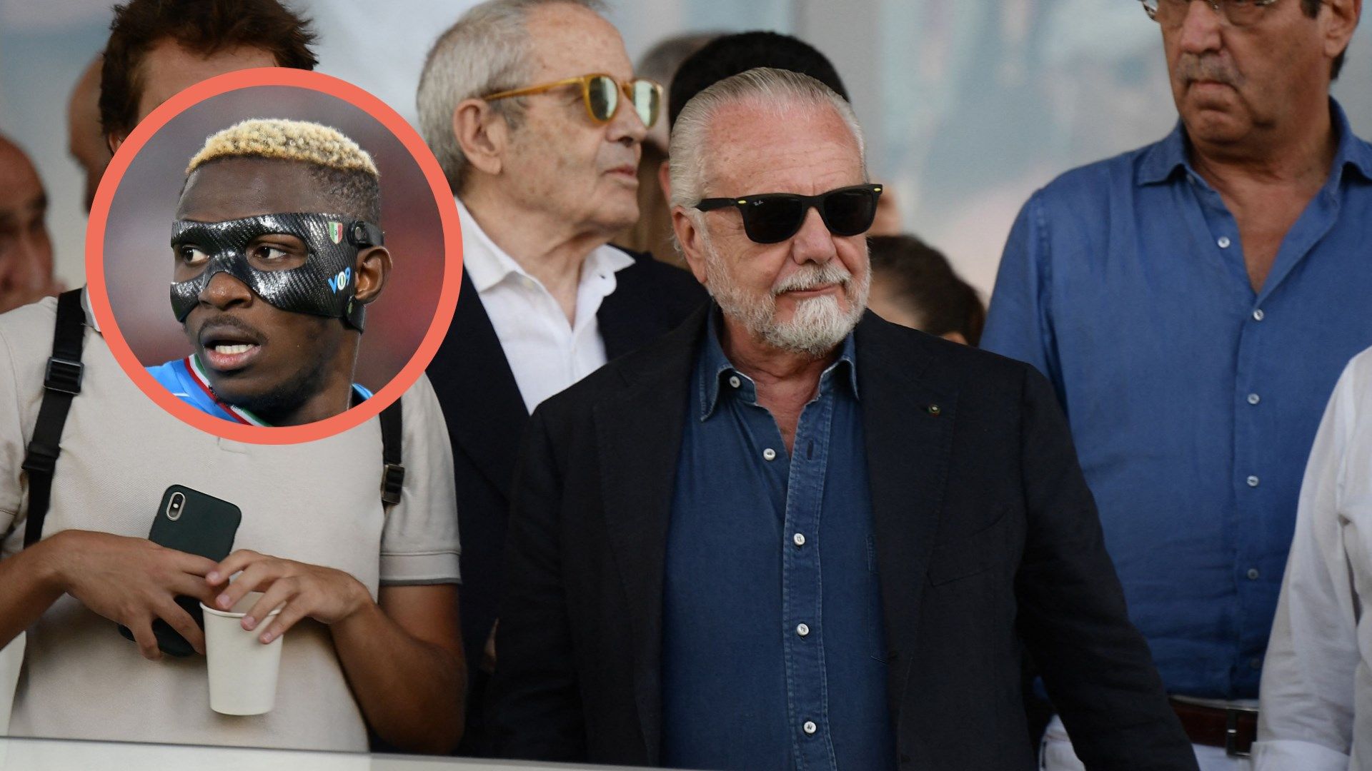 Aurelio De Laurentiis Victor Osimhen Napoli