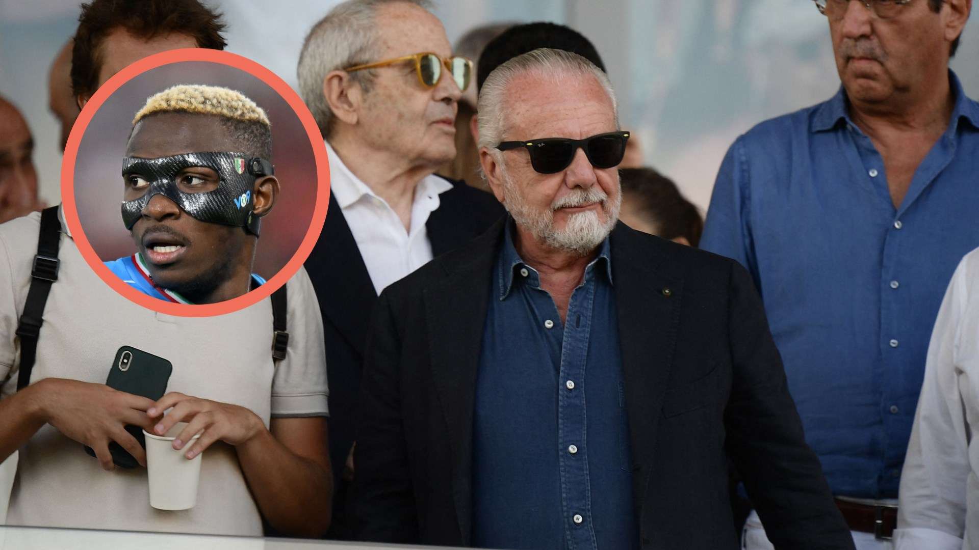 Aurelio De Laurentiis Victor Osimhen Napoli