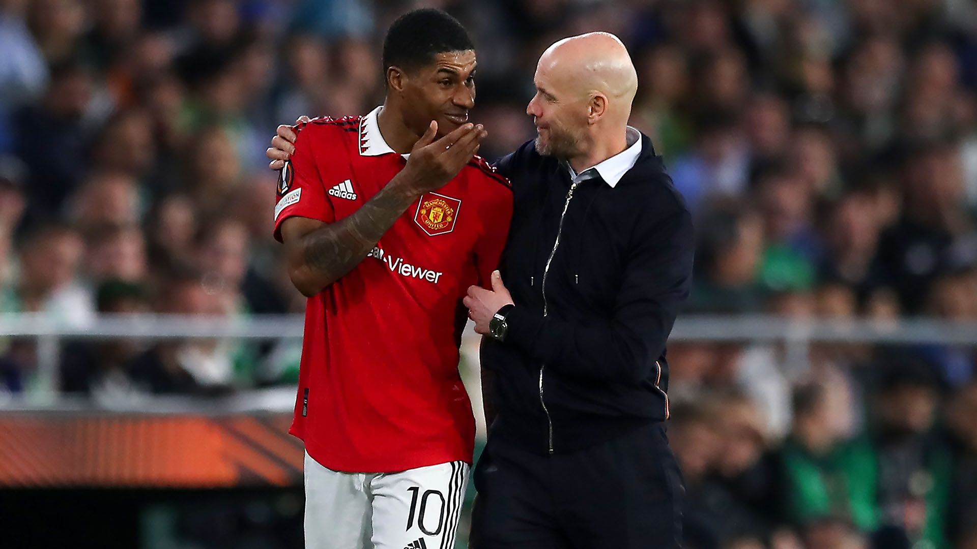 Marcus Rashford Erik ten Hag 2022-23