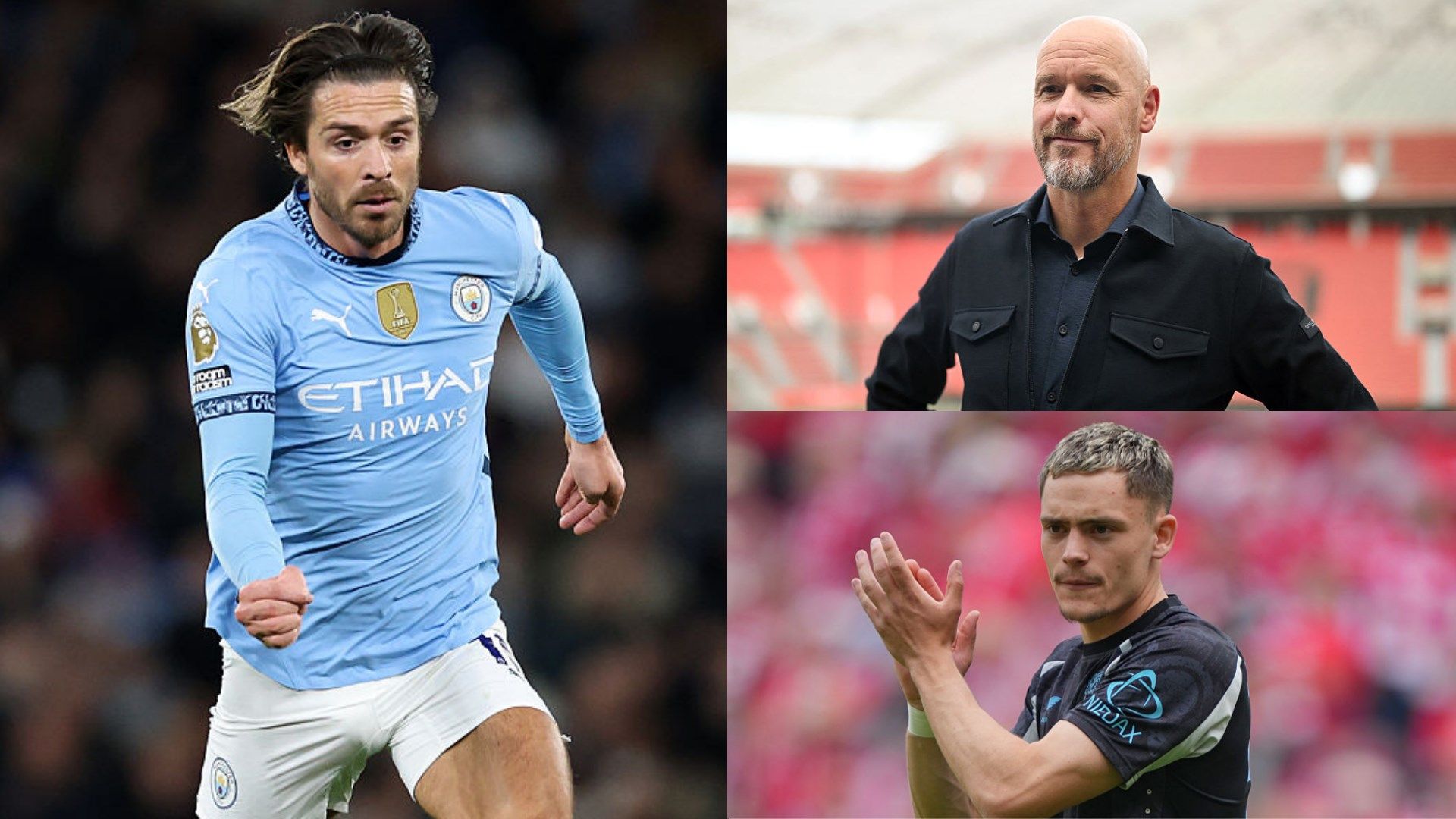 Jack Grealish, Erik ten Hag, Florian Wirtz