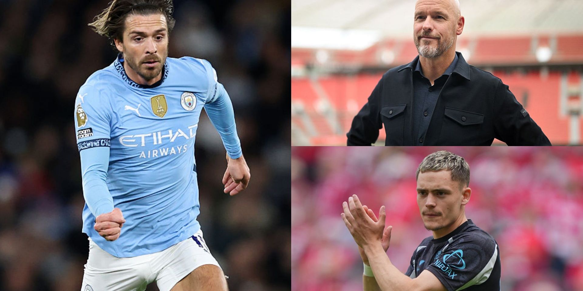 Jack Grealish, Erik ten Hag, Florian Wirtz