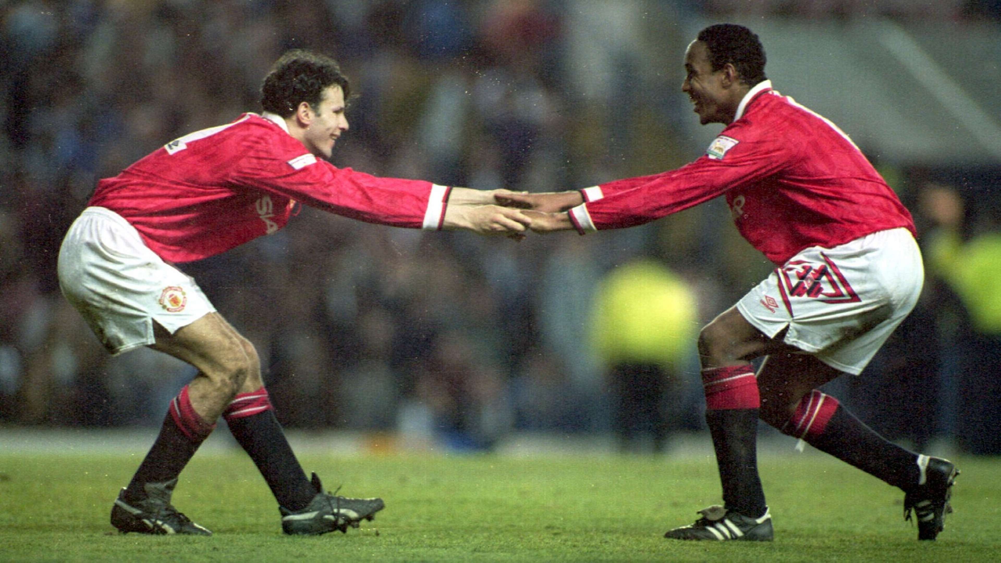 Ryan Giggs Paul Ince Manchester United 93-94