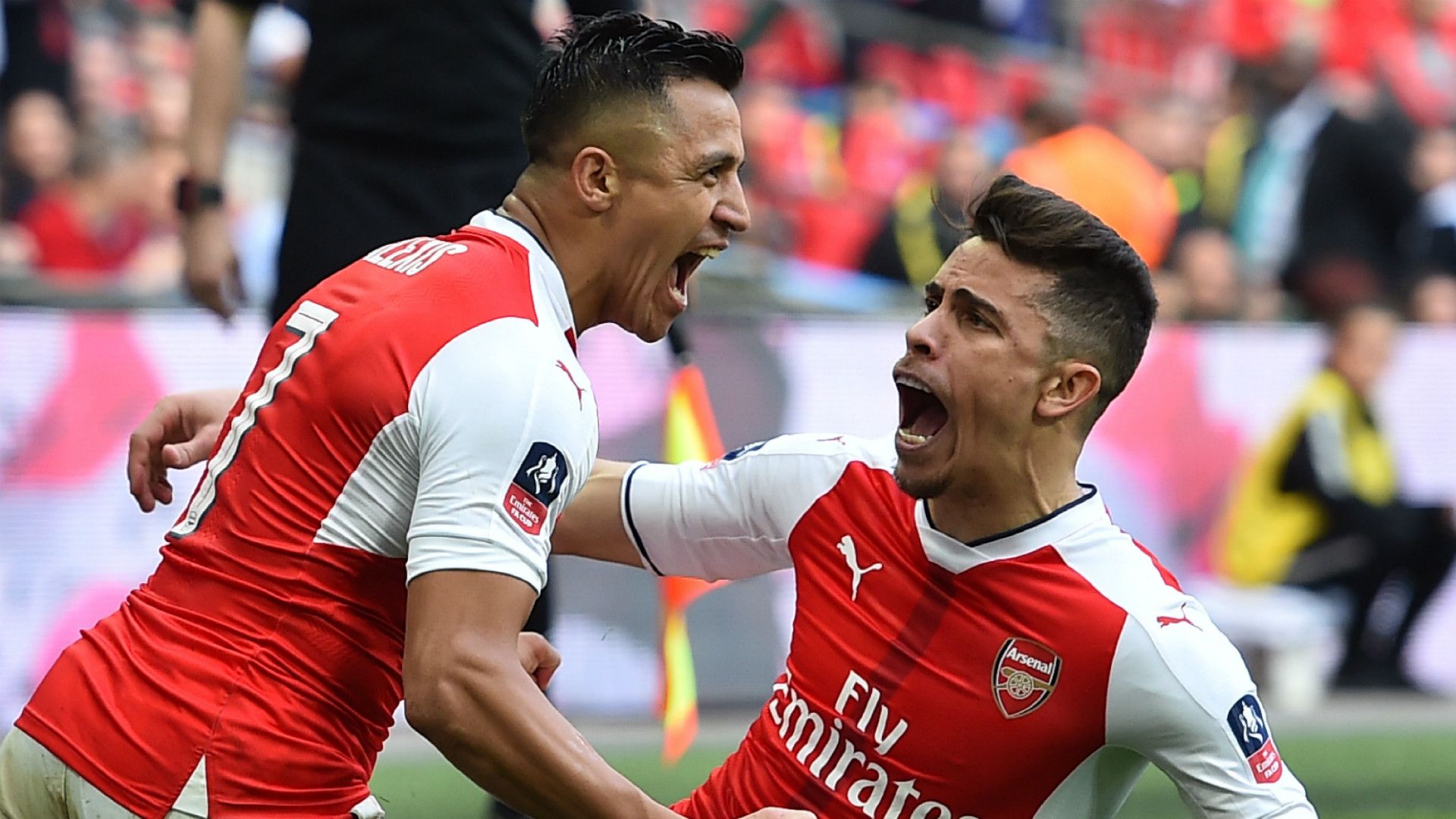 Alexis Sanchez Arsenal FA Cup