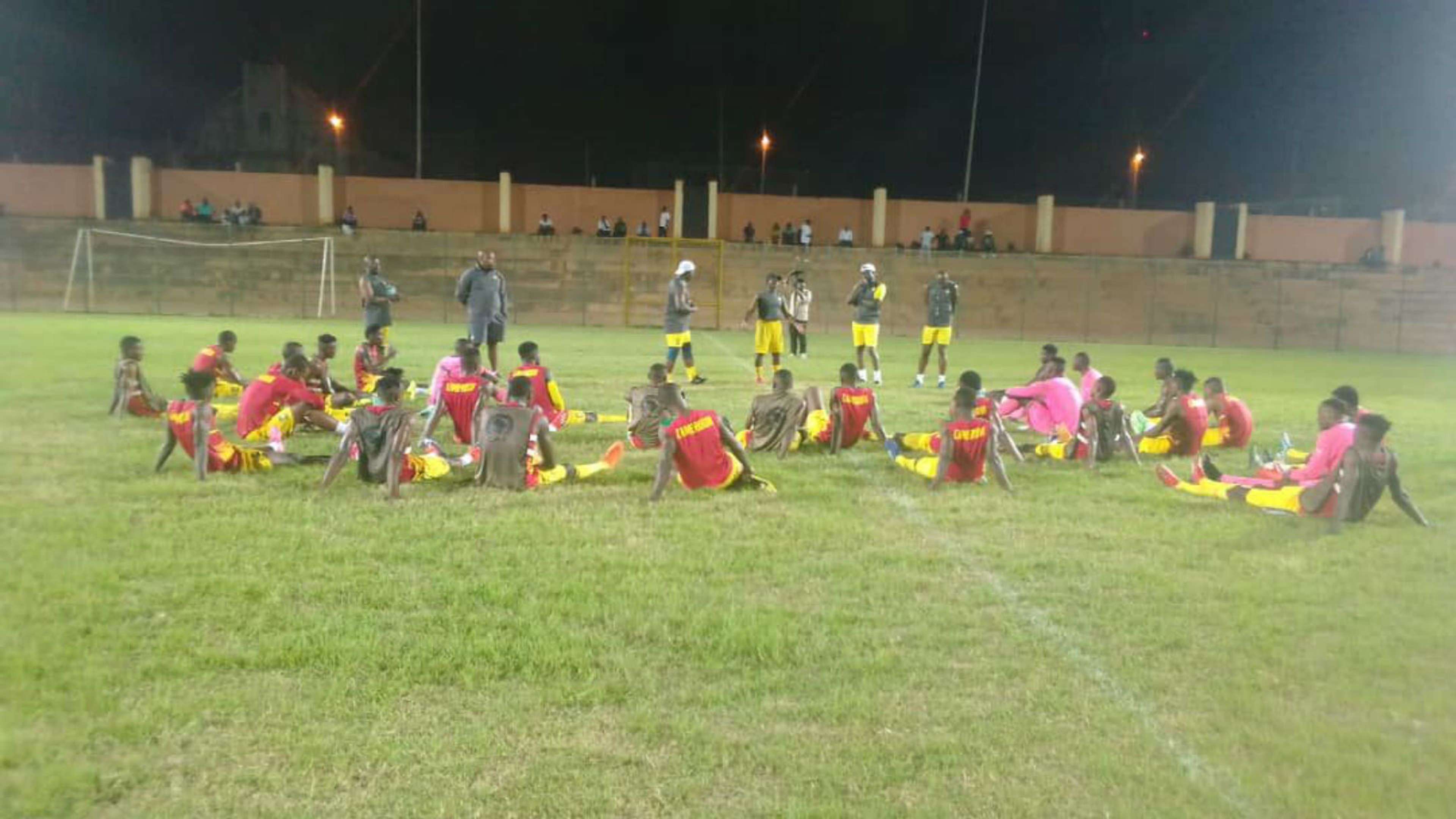 Cameroon Chan 2020 training camp