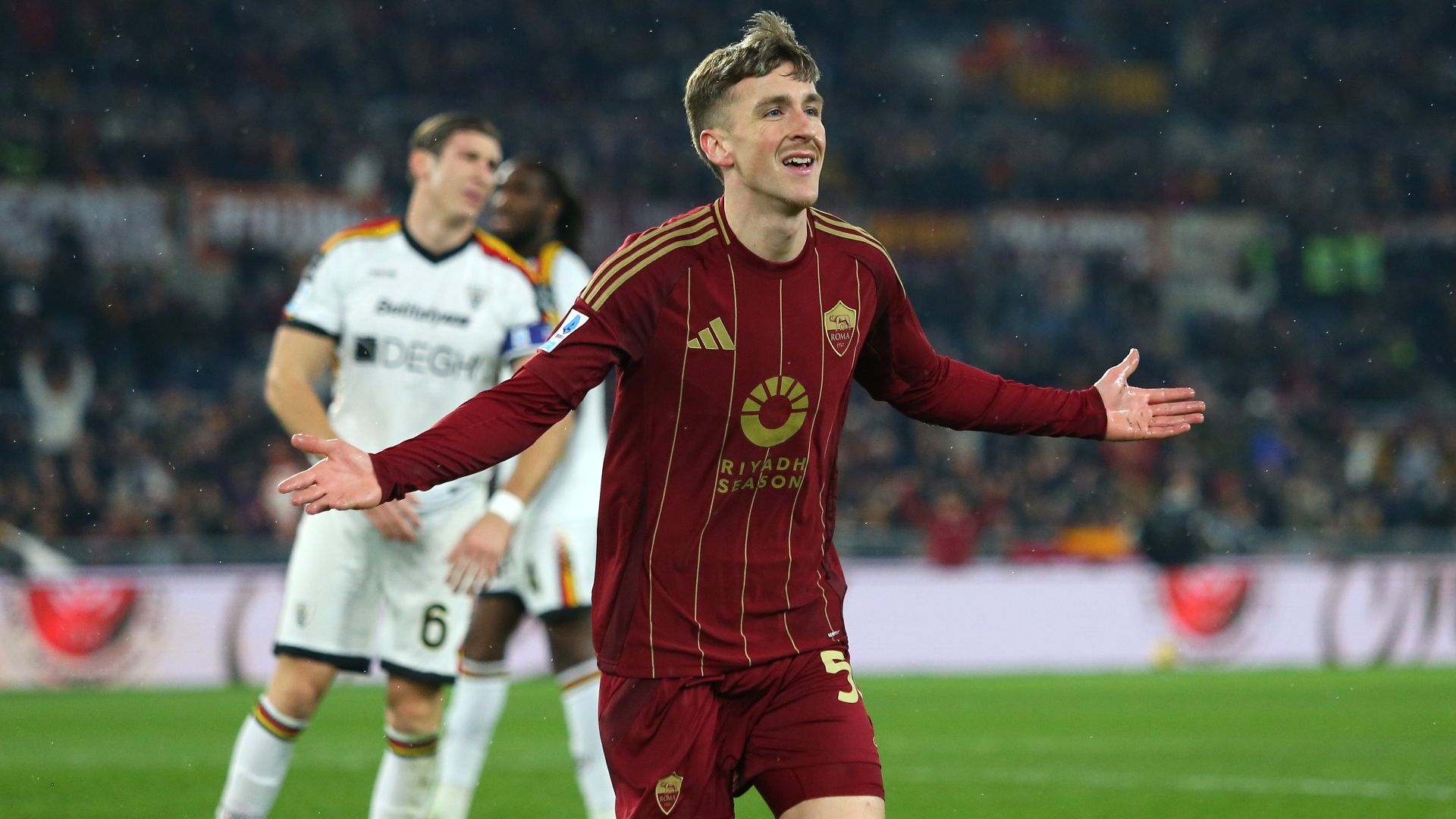 Alexis Saelemaekers Roma Lecce 4 1