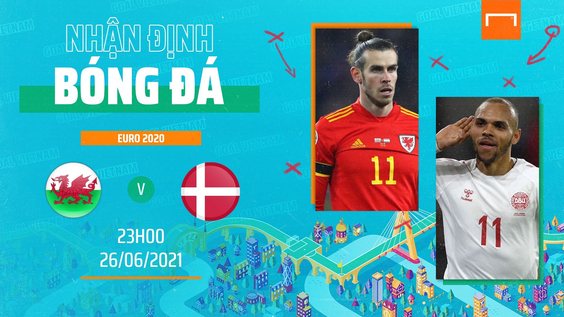 VN_ GFX Preview Wales vs Denmark Euro 2020
