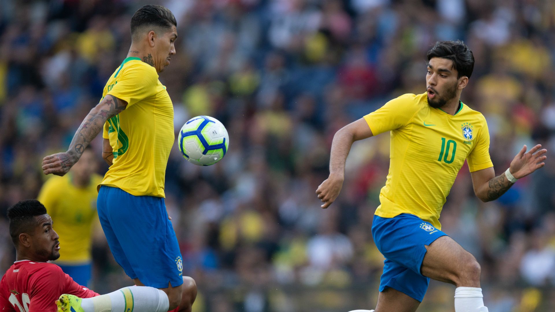 Firmino Paquetá Brasil Panamá 23 03 2019