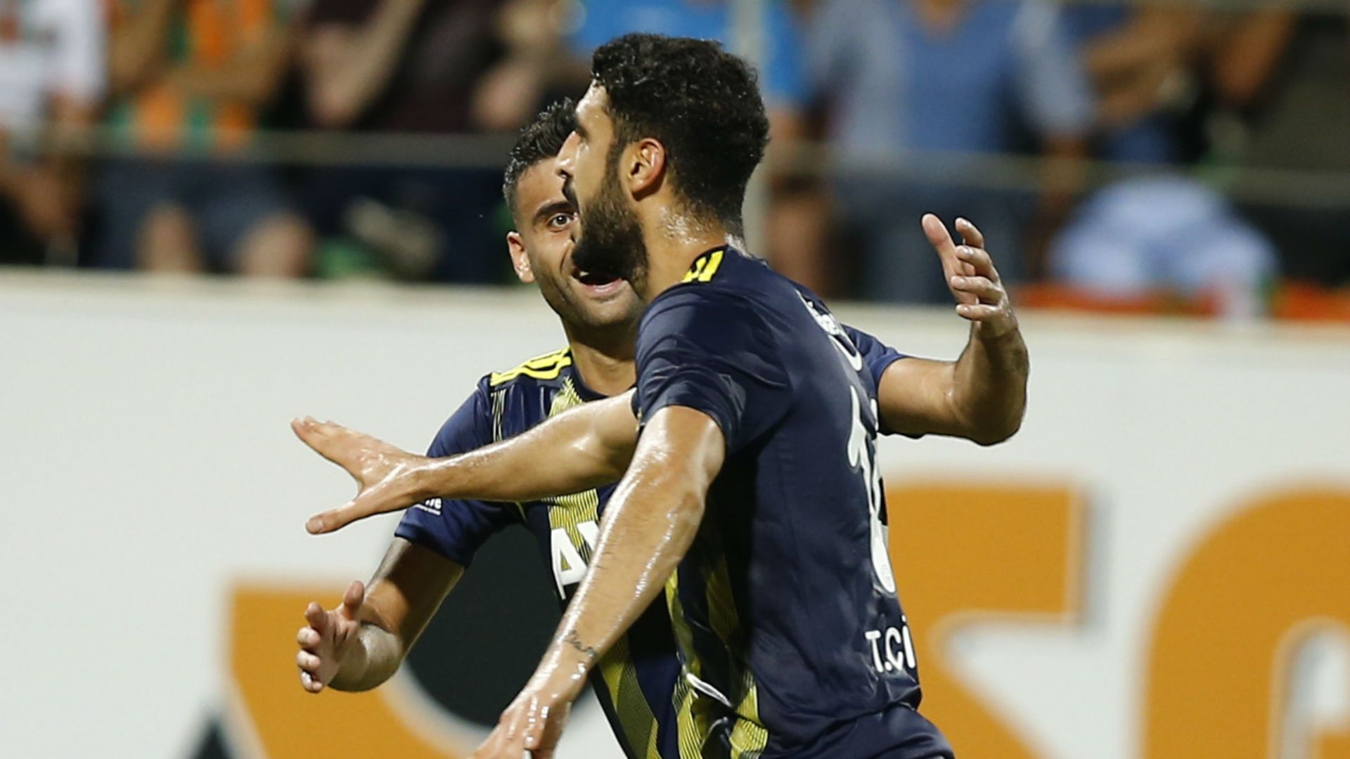 Tolga Cigerci Alanyaspor v Fenerbahce Goal Celebration 09162019