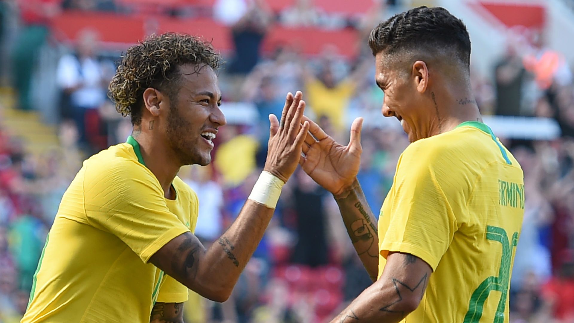 Neymar Roberto Firmino Brazil