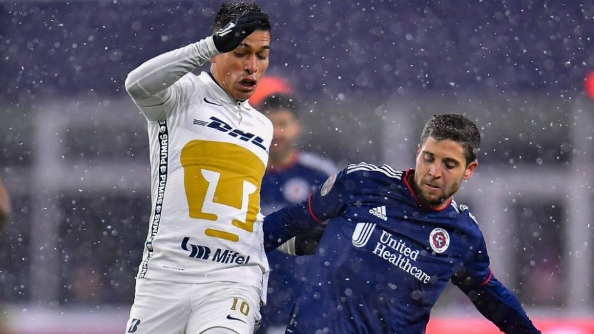 Favio Álvarez Pumas NE Revolution Concachampions 2022