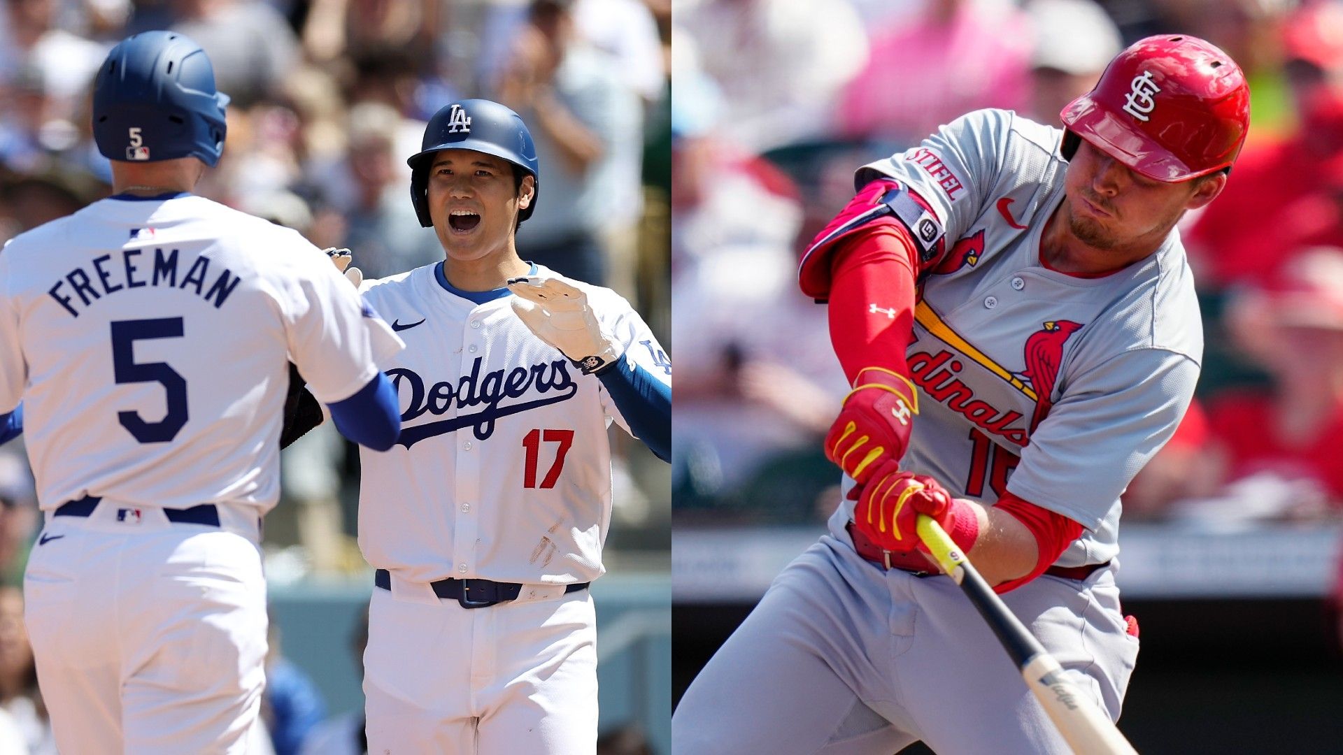 MP_ohtani_dodgers vs Nolan Gorman_cardinals