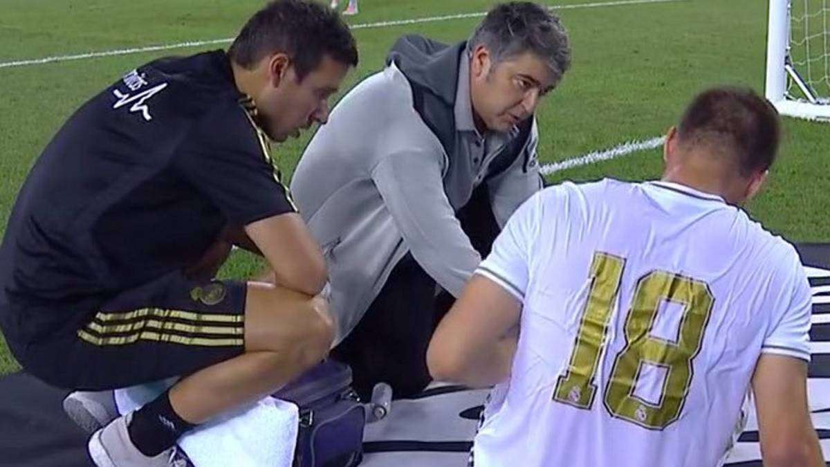 Luka Jovic injury