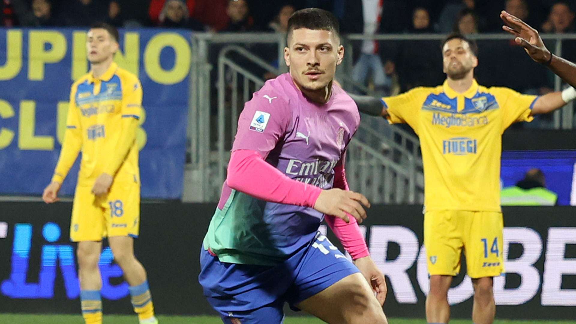 Jovic Frosinone Milan Serie A