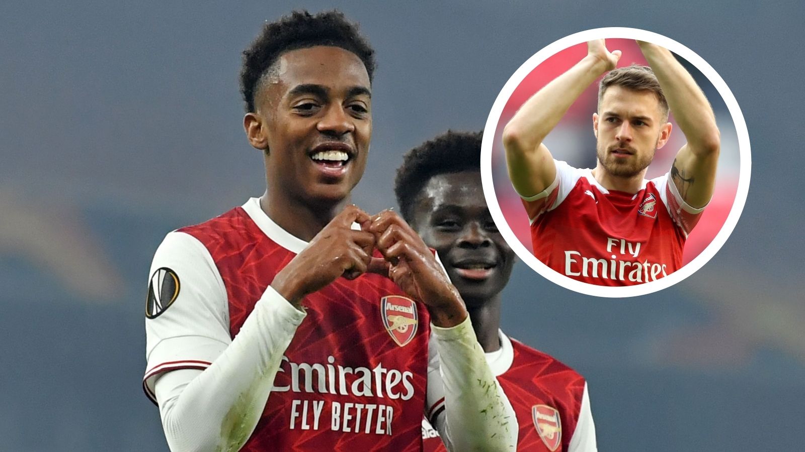 Joe Willock Aaron Ramsey