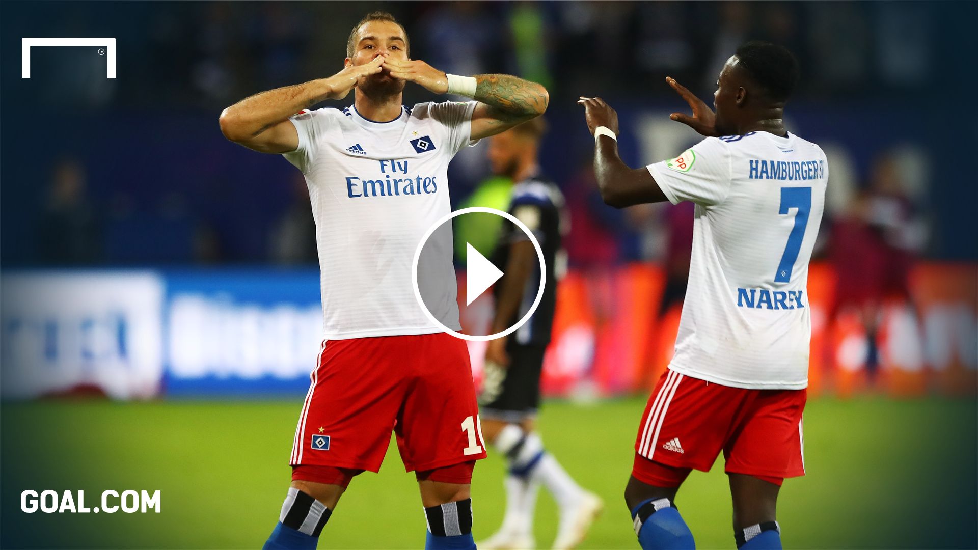 GFX HSV Lasogga 2. Bundesliga Arminia Bielefeld