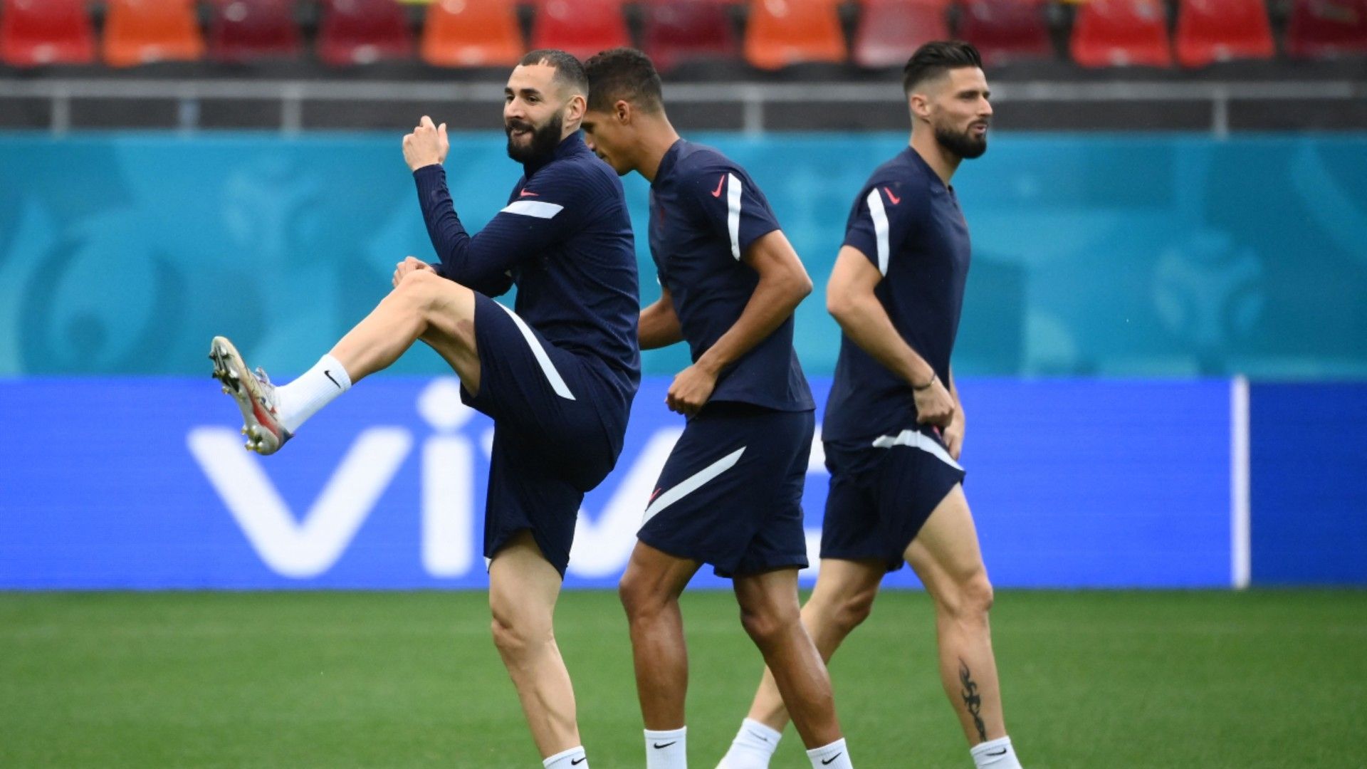 Karim Benzema et Olivier Giroud