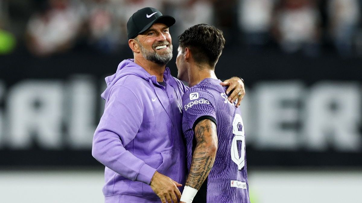 Jürgen Klopp Dominik Szoboszlai