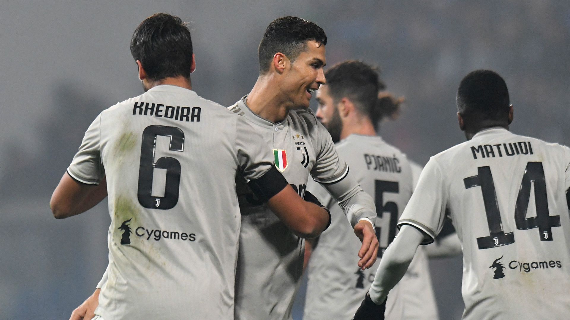 Cristiano Ronaldo Juventus celebrating