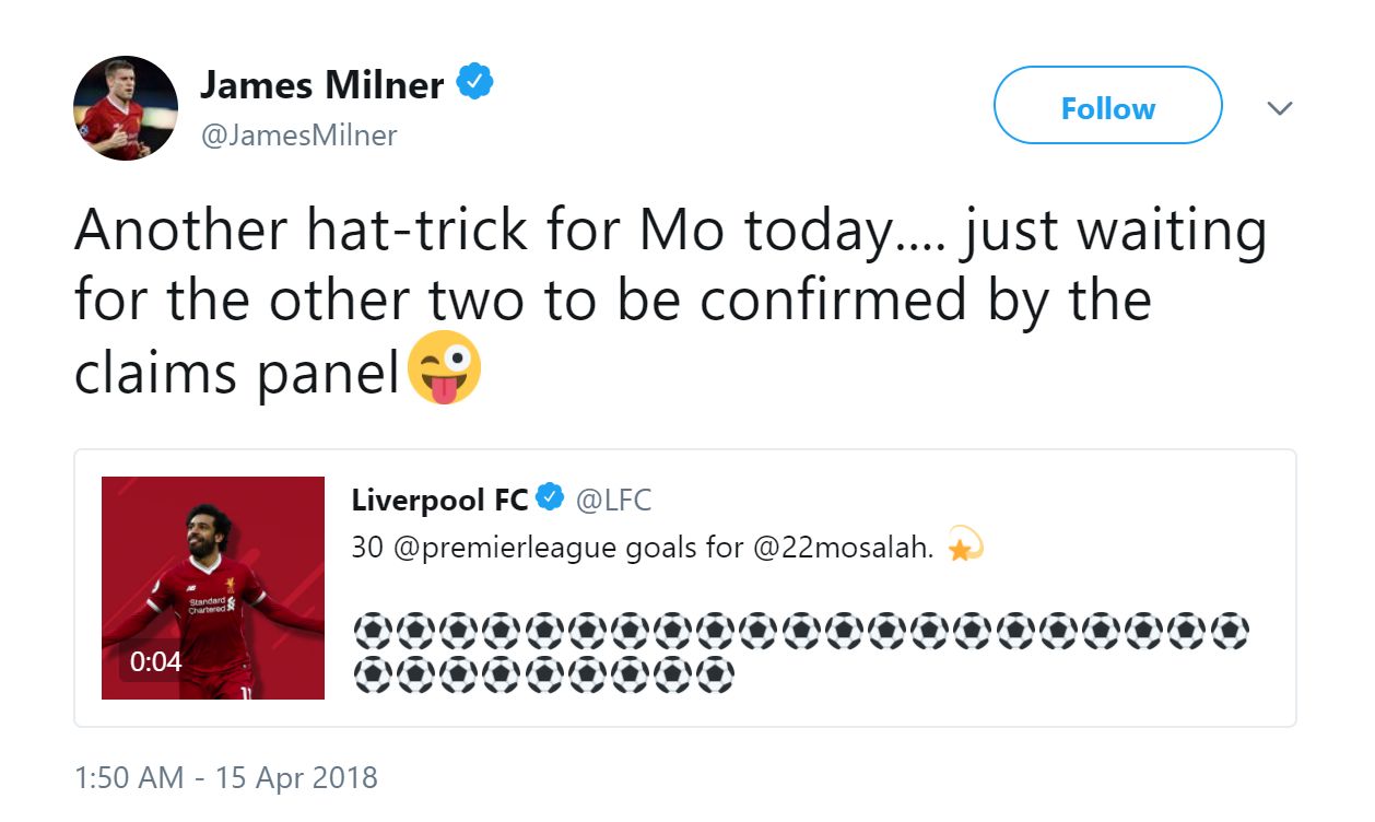 Milner mocking Kane