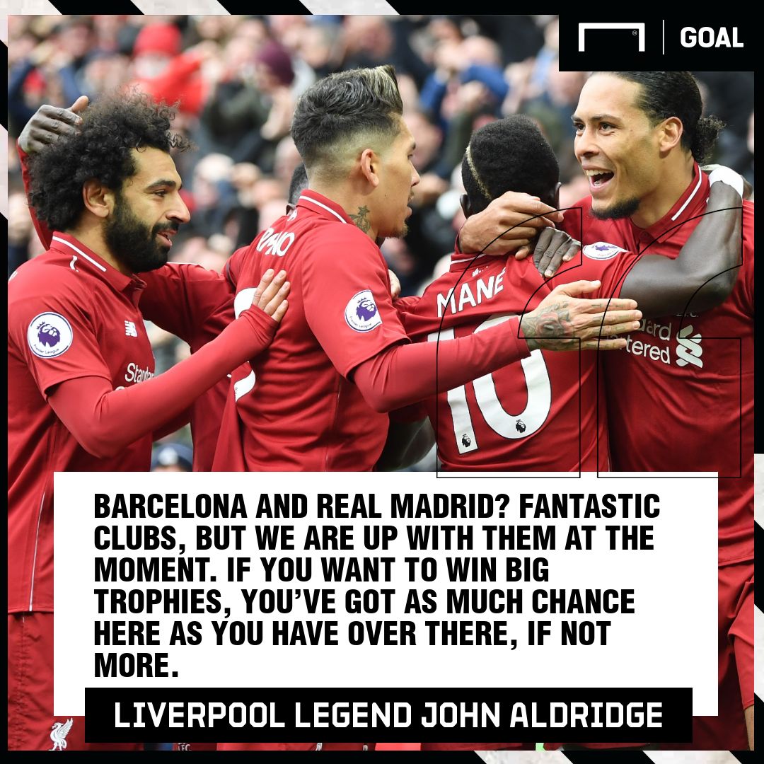 John Aldridge Liverpool 2019