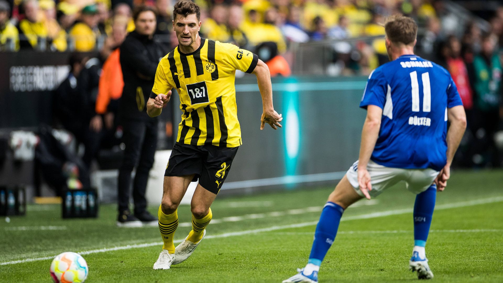 GERMANY ONLY: THOMAS MEUNIER BORUSSIA DORTMUND BUNDESLIGA 17092022