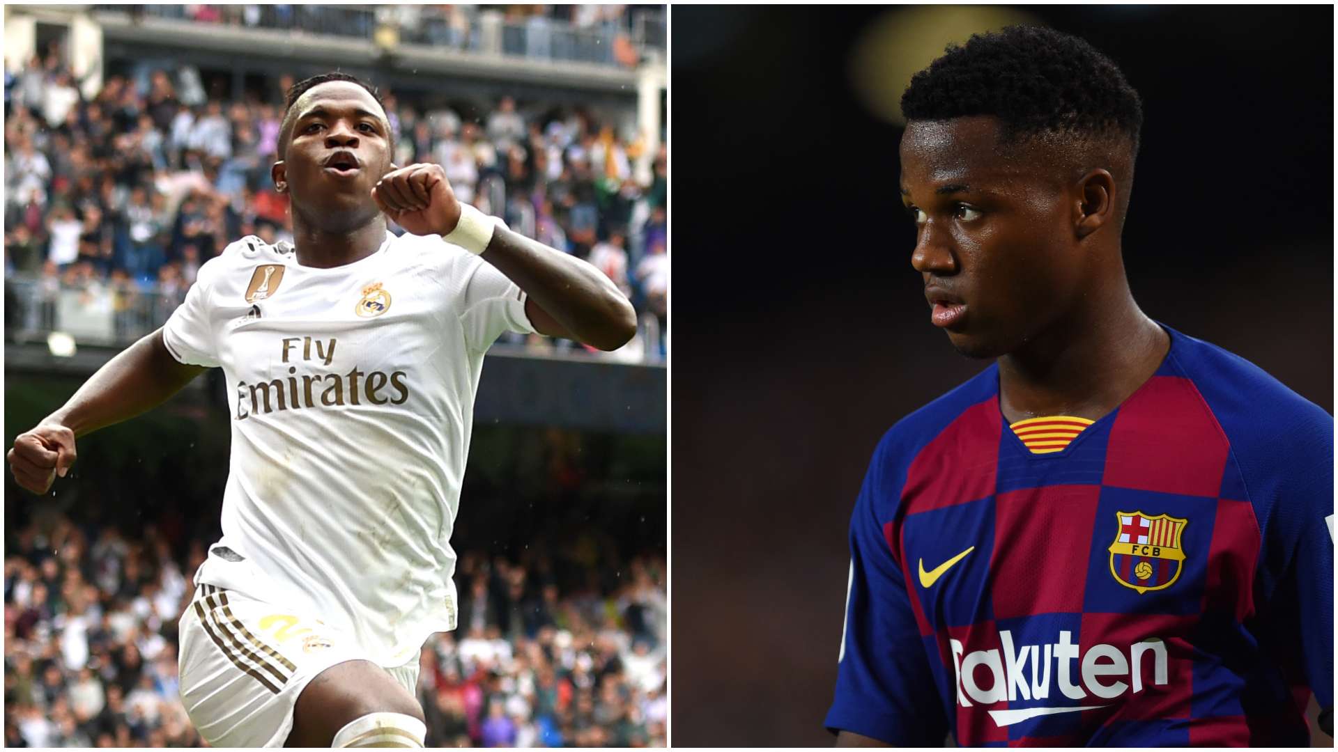 Vinicius Ansu Fati Real Madrid Barcelona