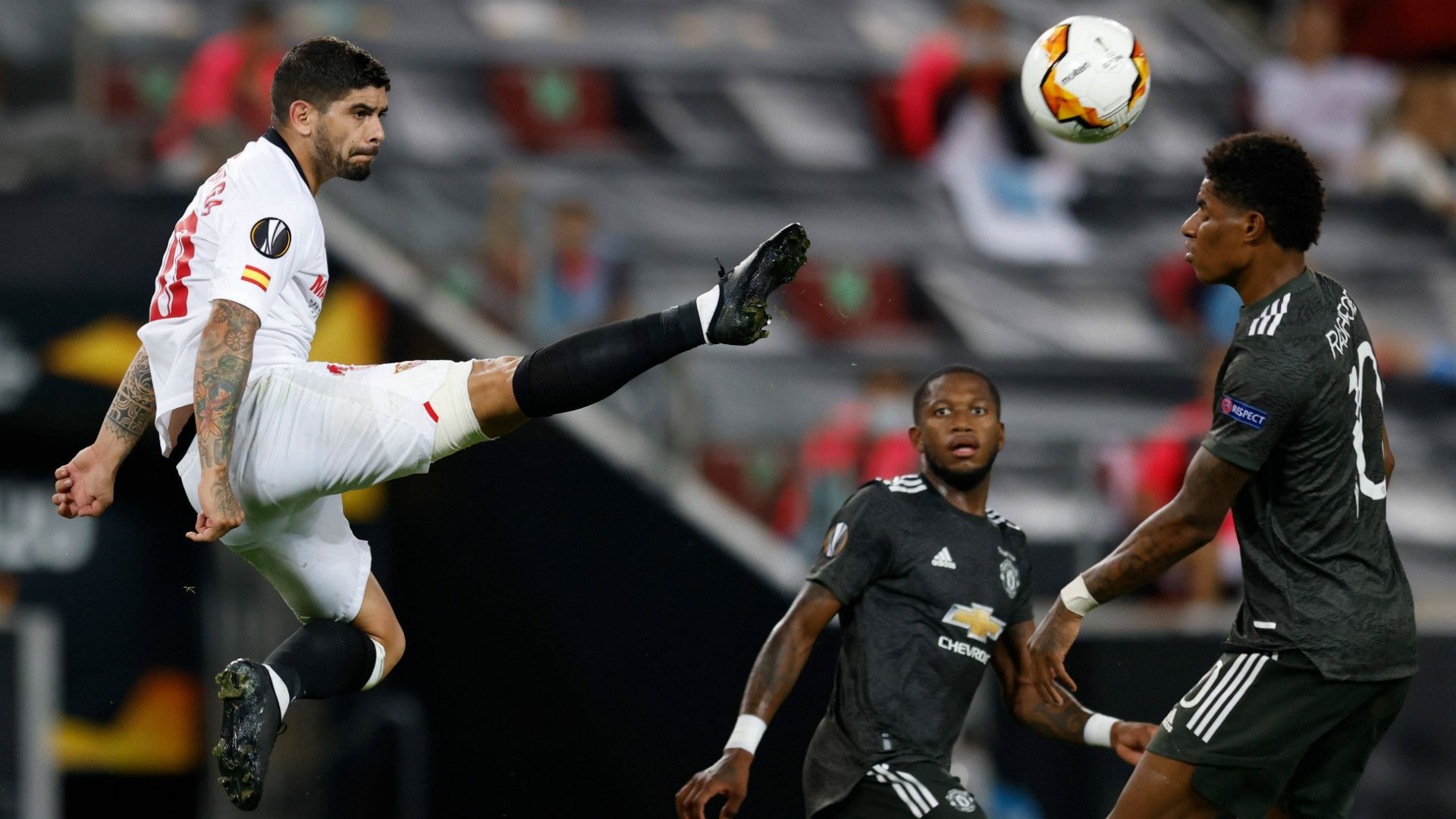 GERMANY ONLY: EVER BANEGA SEVILLA EUROPA LEAGUE 16082020