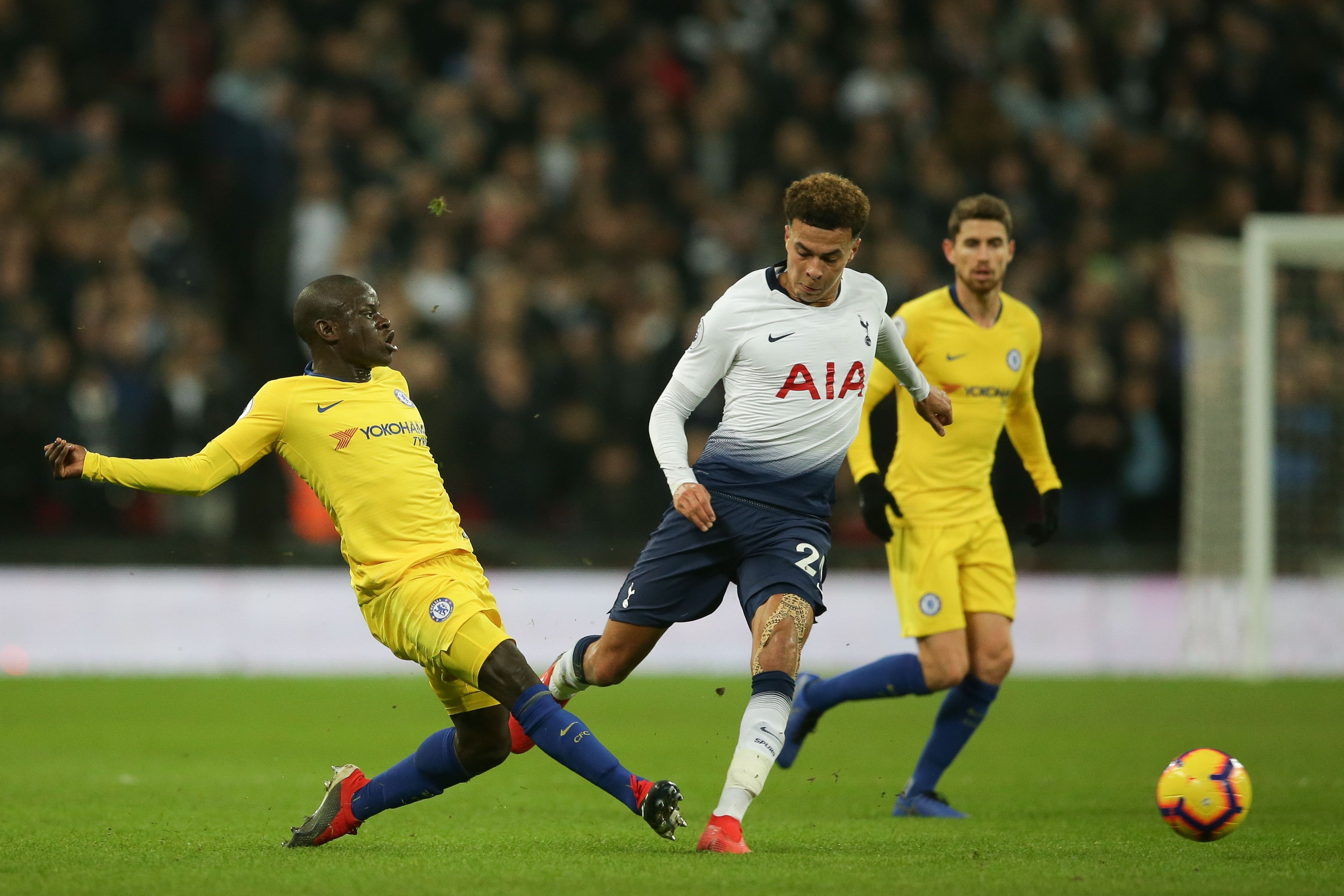 N'golo Kante VS Tottenham