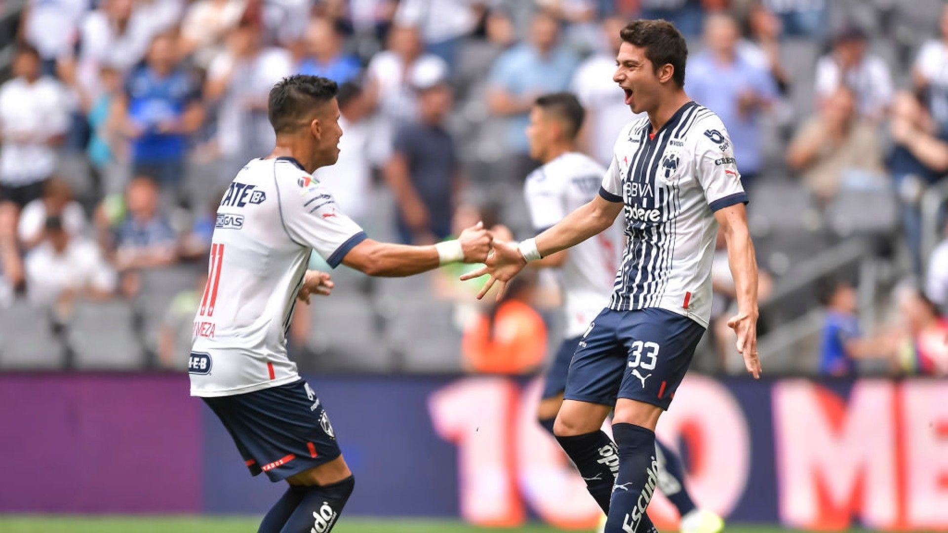 Stefan Medina Maxi Meza Monterrey Apertura 2022