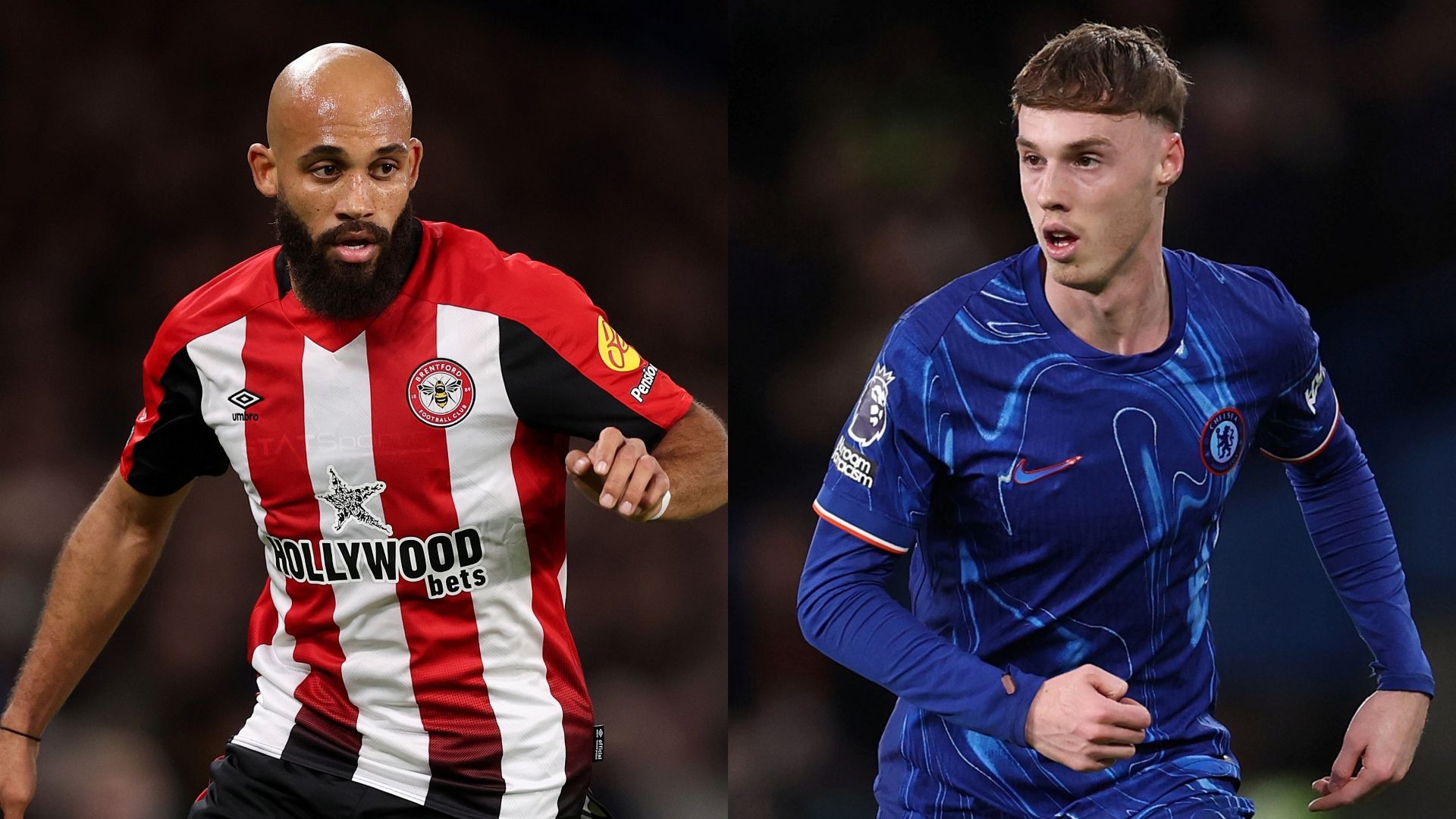Bryan Mbeumo Brentford Cole Palmer Chelsea