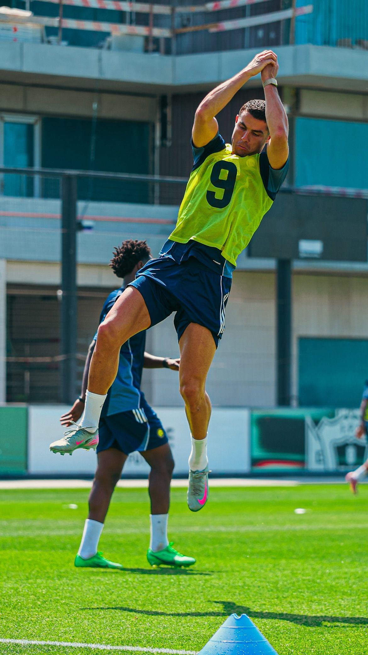 Ronaldo Al-Nassr Training Siu