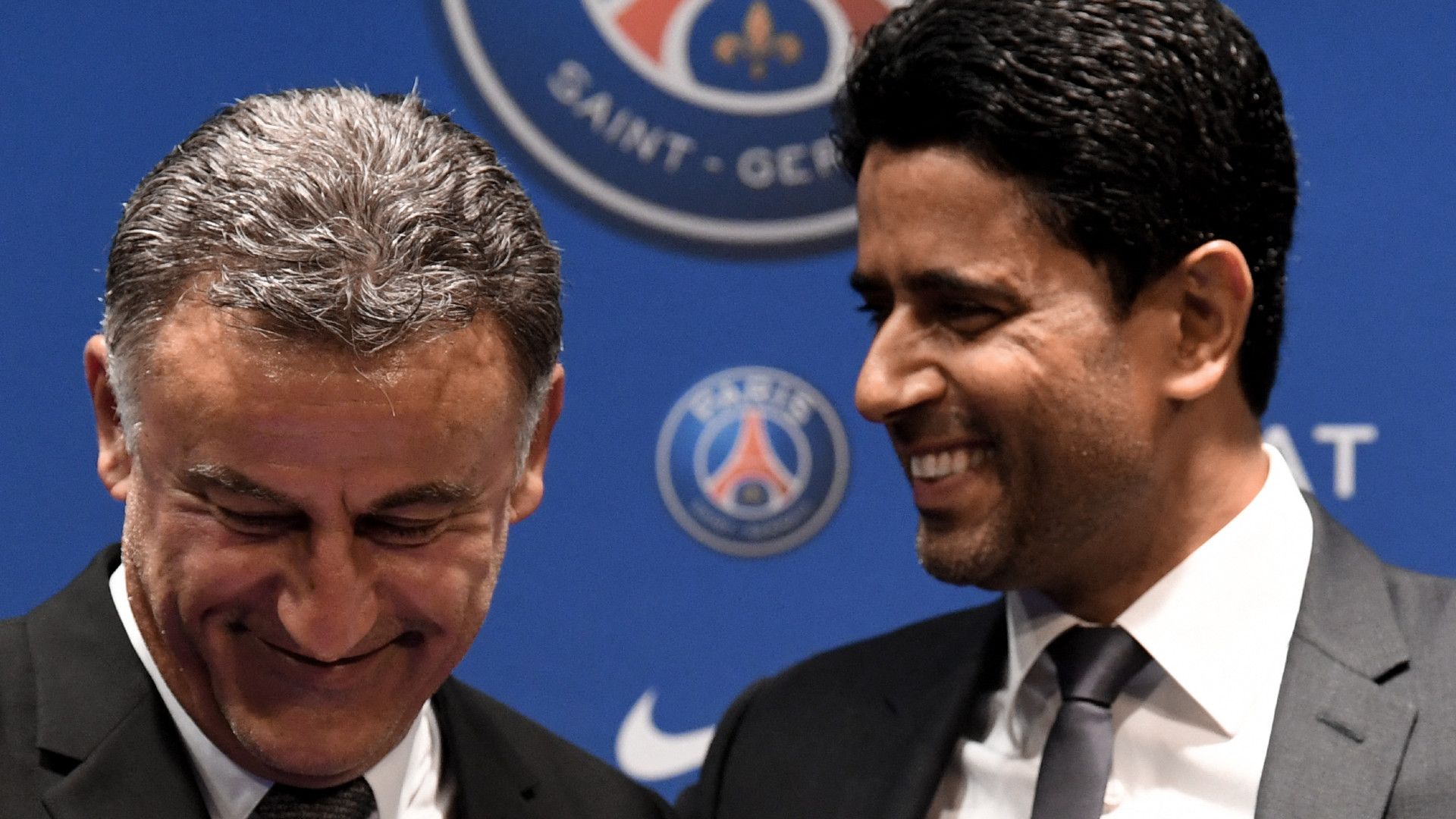 CHRISTOPHE GAULTIER NASSER EL-KHELAIFI PSG 