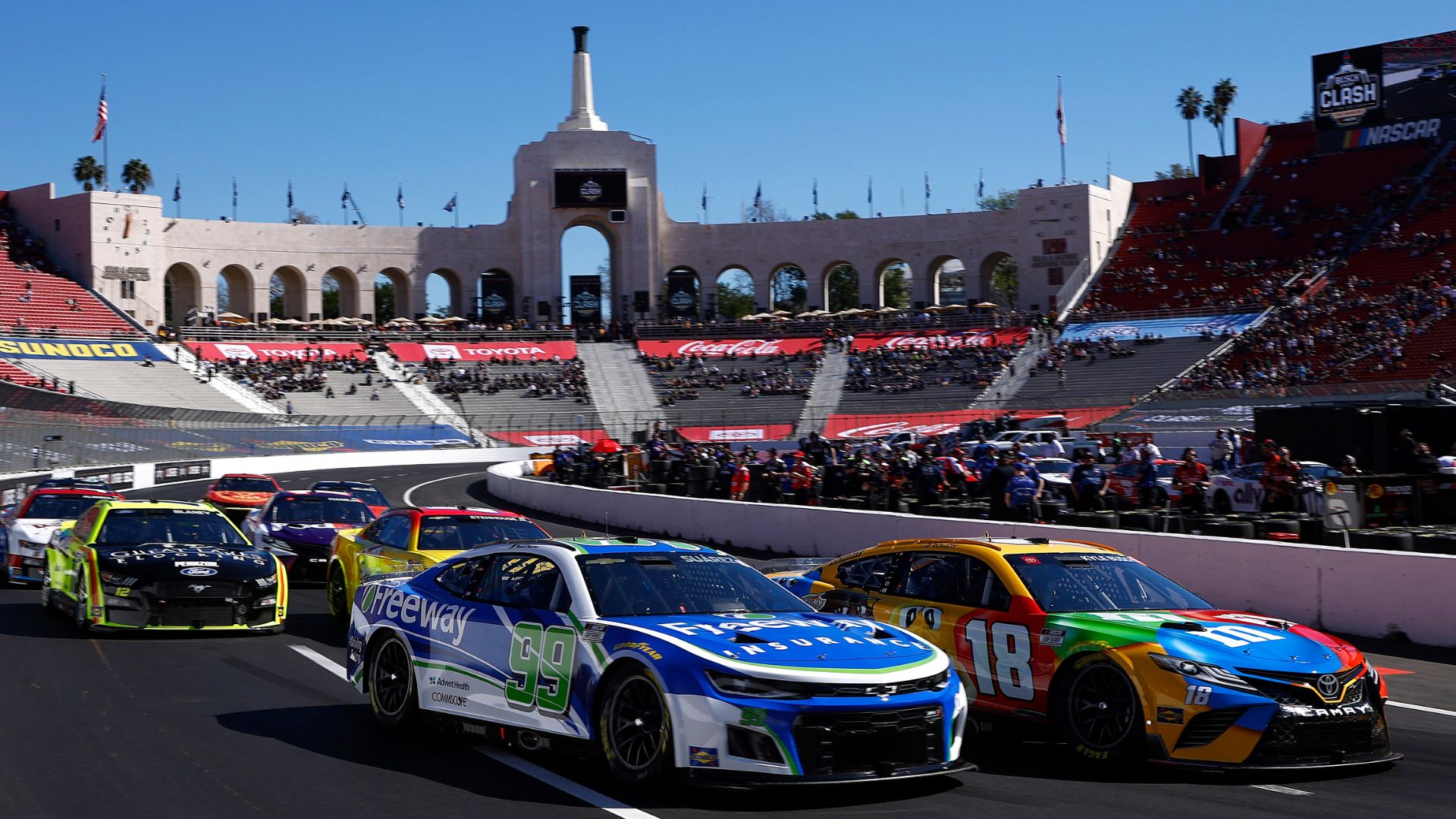 NASCAR Cup Series Busch Light Clash - Qualifying