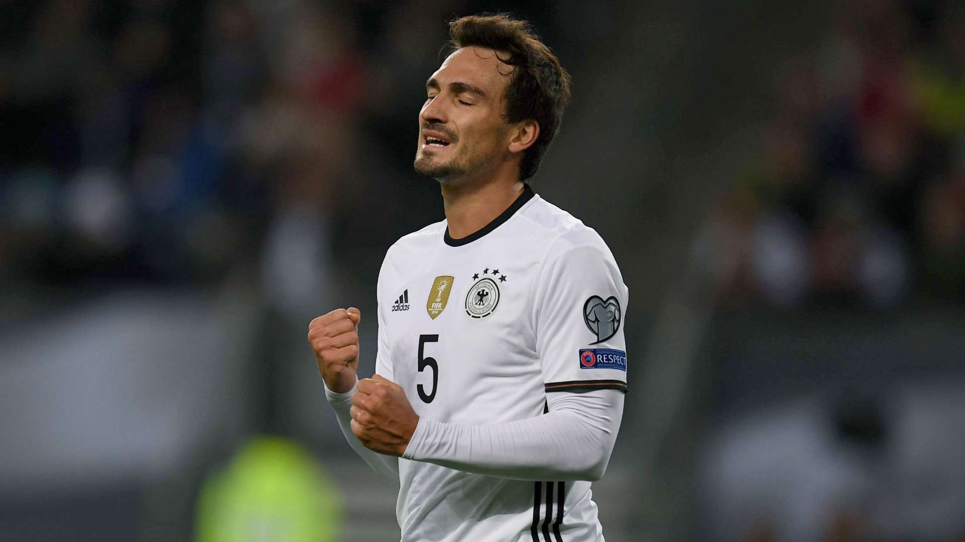 MATS HUMMELS GERMANY CZECH REPUBLIC WC QUALIFICATION 08102016