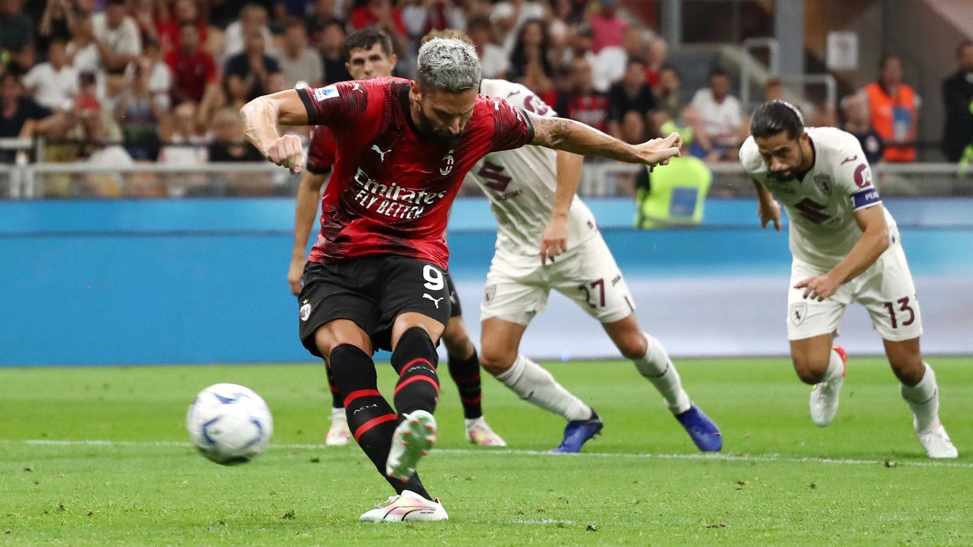 Giroud Milan Torino Serie A