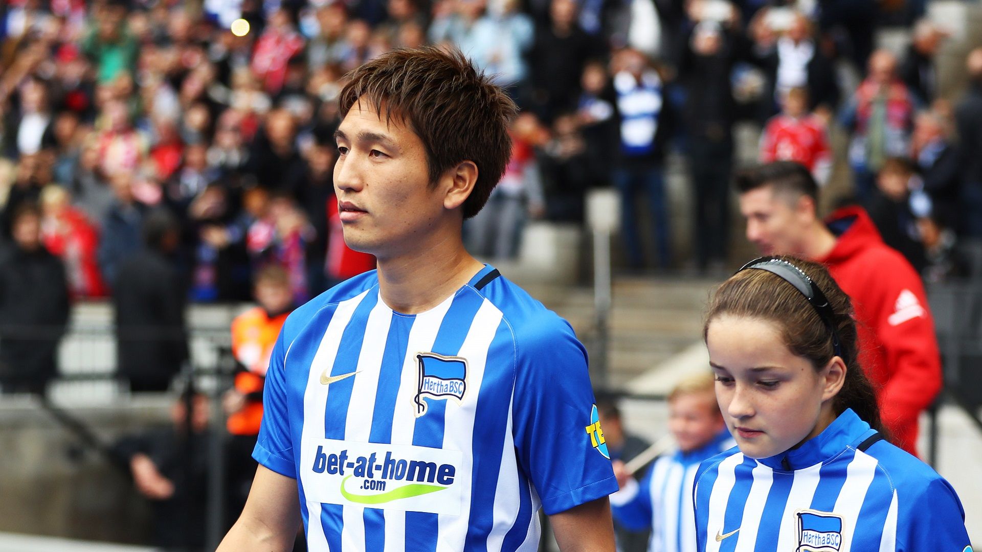 2017-10-02 Haraguchi Genki Hertha Berlin