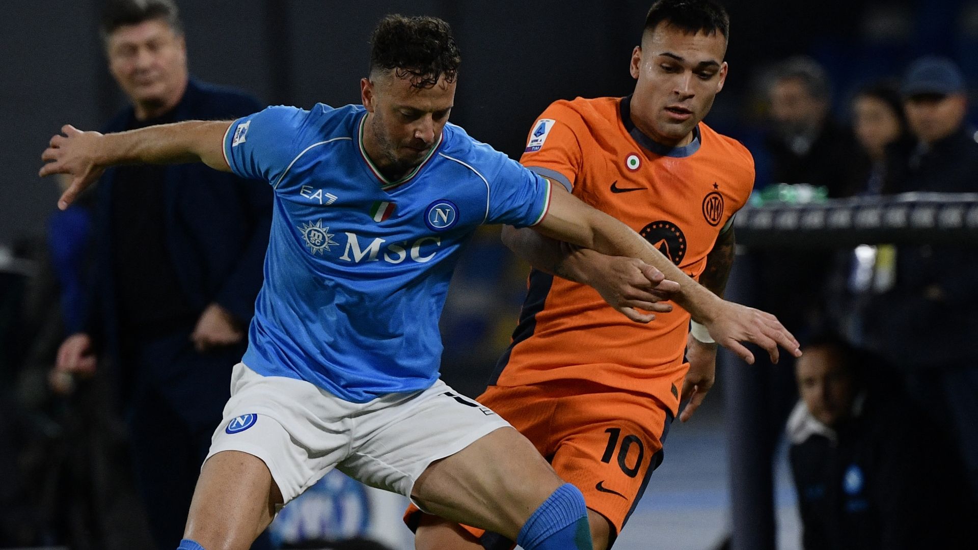 Inter Napoli Rrahmani Lautaro Supercoppa