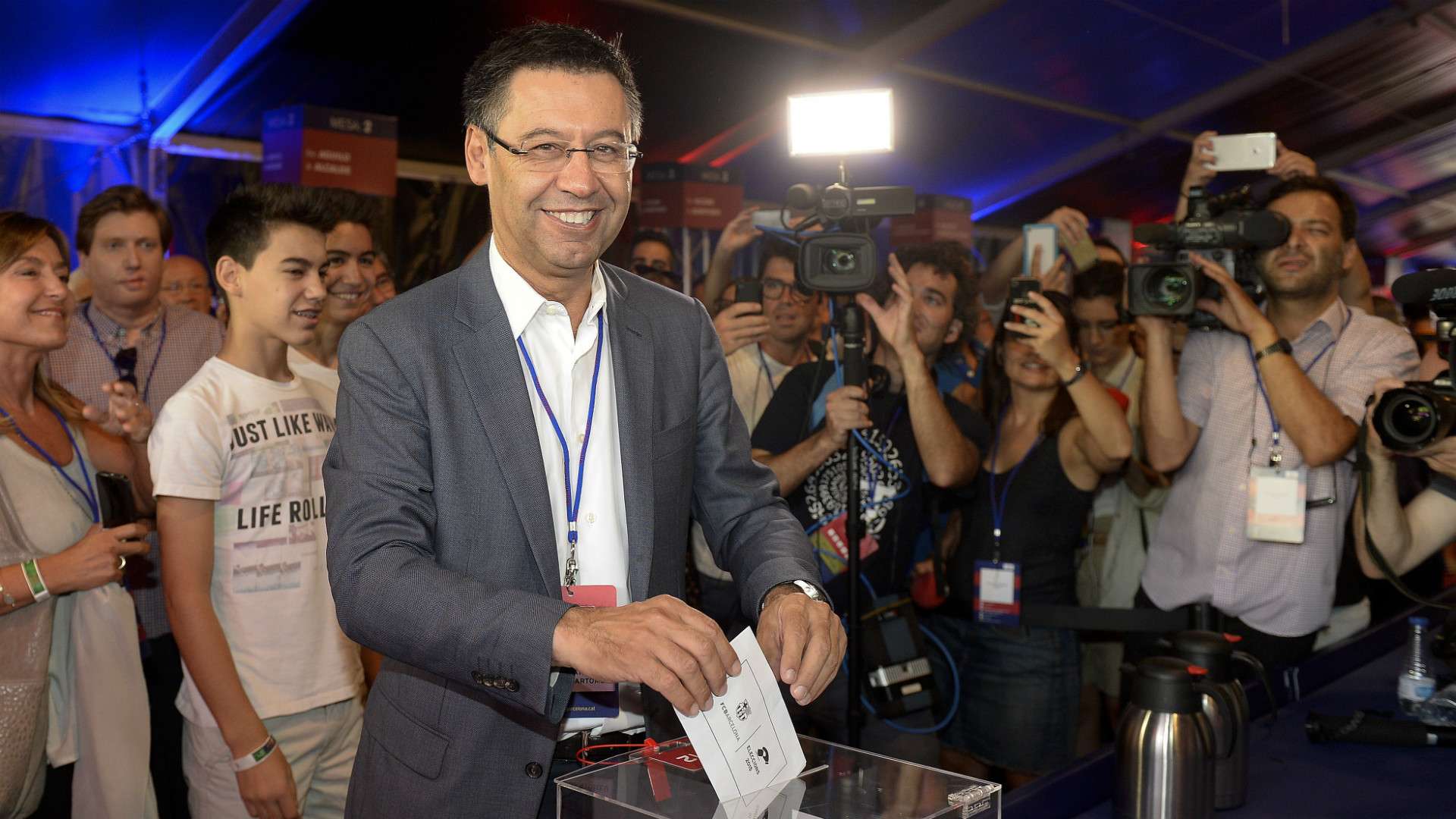 Josep Maria Bartomeu Barcelona Elections