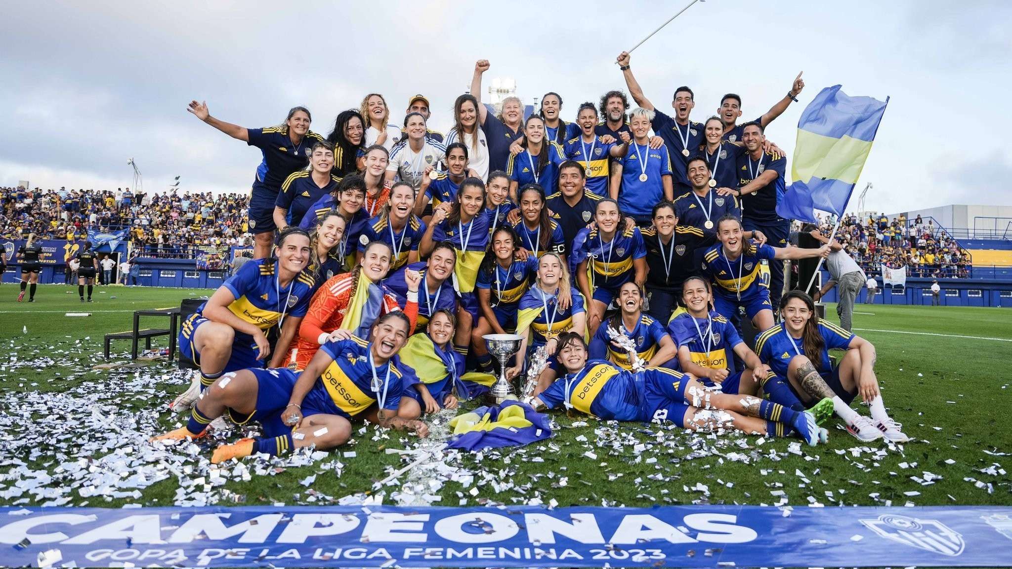 Boca Femenino Campeon Copa de la Liga 2023