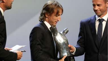 luka modric - uefa footballer of the year - 30082018